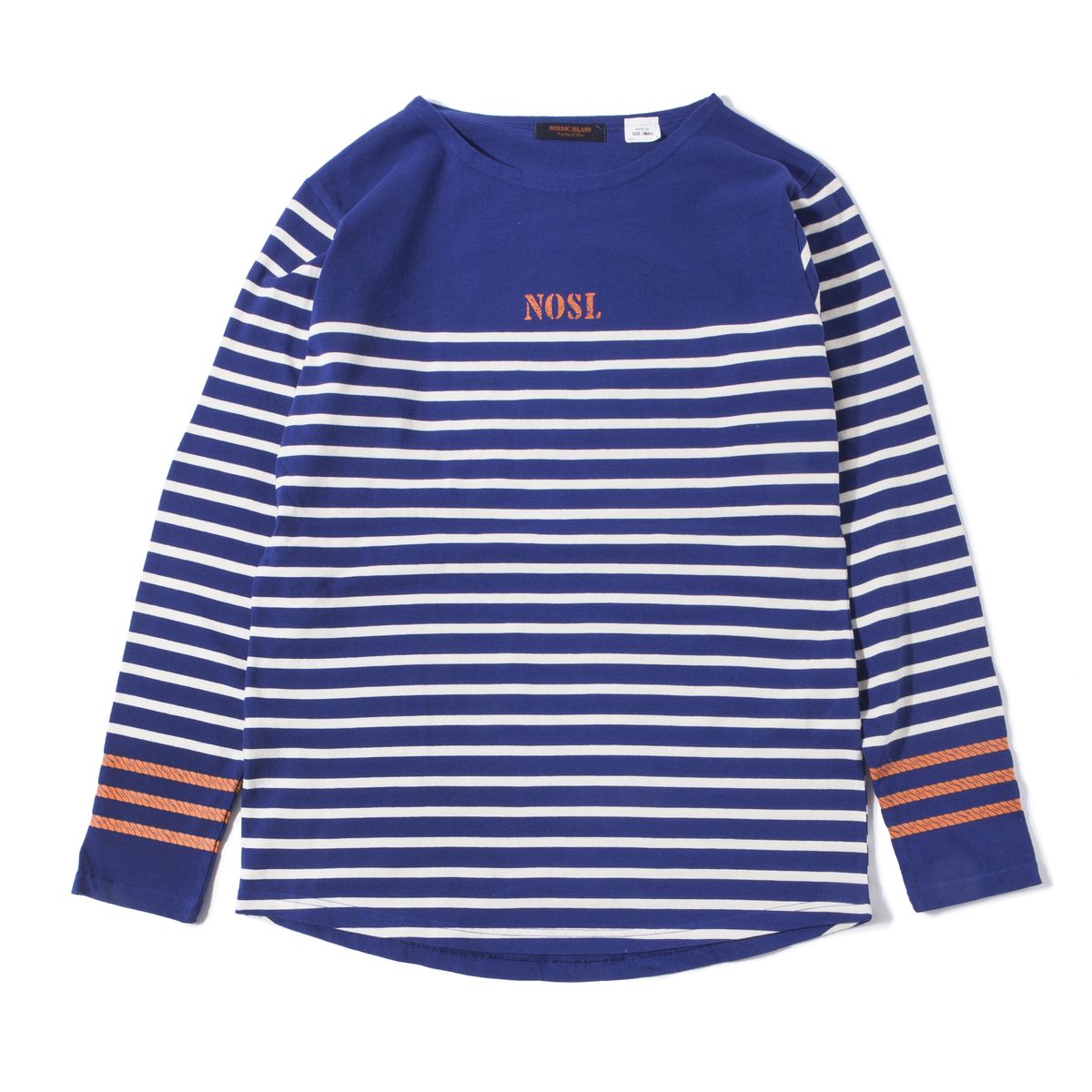 노르딕아일랜드(NORDICISLAND) 오피서 보트 넥 블루