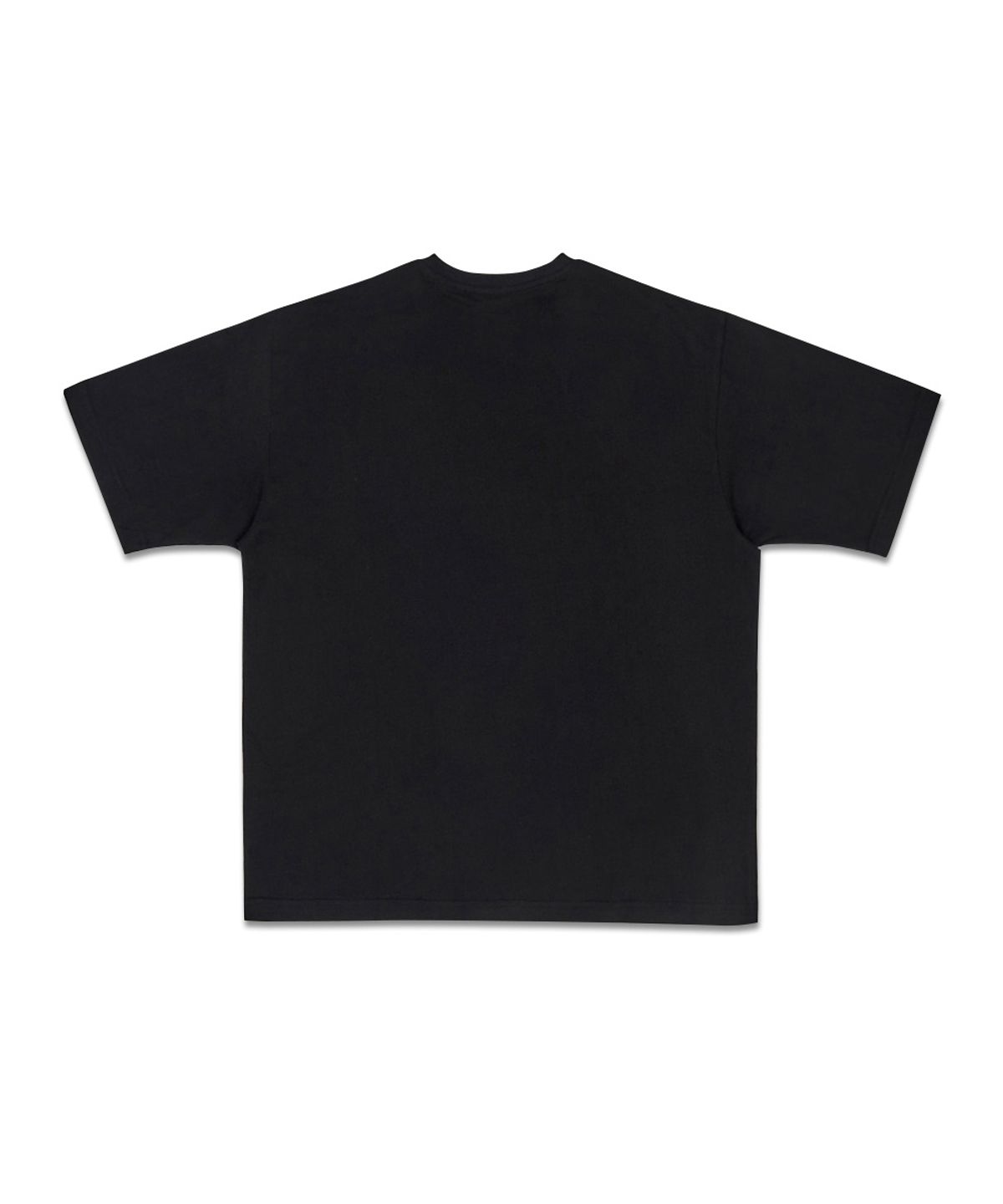 아임낫어휴먼비잉(I AM NOT A HUMAN BEING) Basic Logo Short Sleeve T-Shirt - BLACK