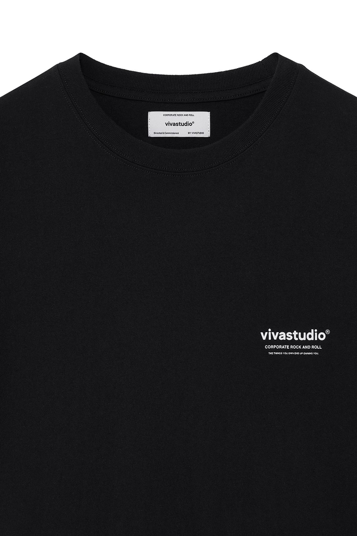 비바스튜디오(VIVASTUDIO) LOCATION SHORT SLEEVE [BLACK]