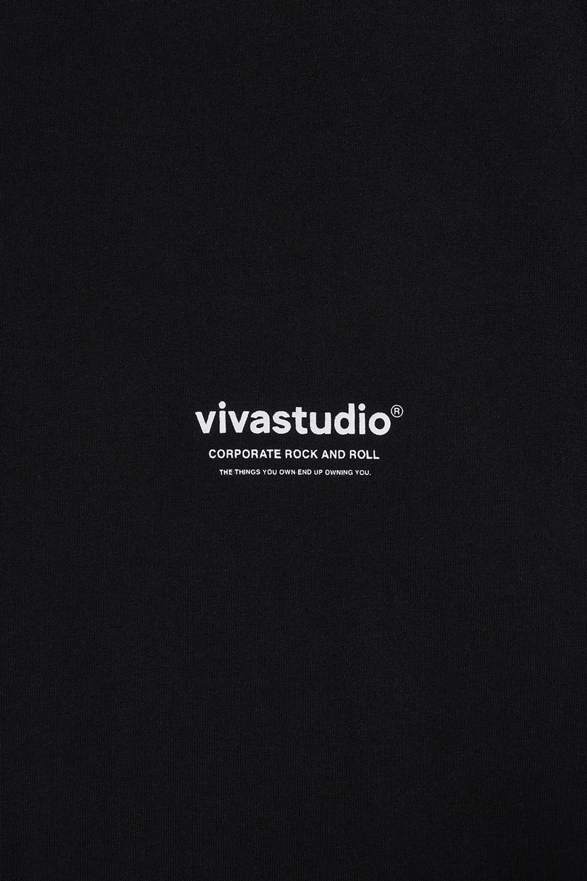 비바스튜디오(VIVASTUDIO) LOCATION SHORT SLEEVE [BLACK]