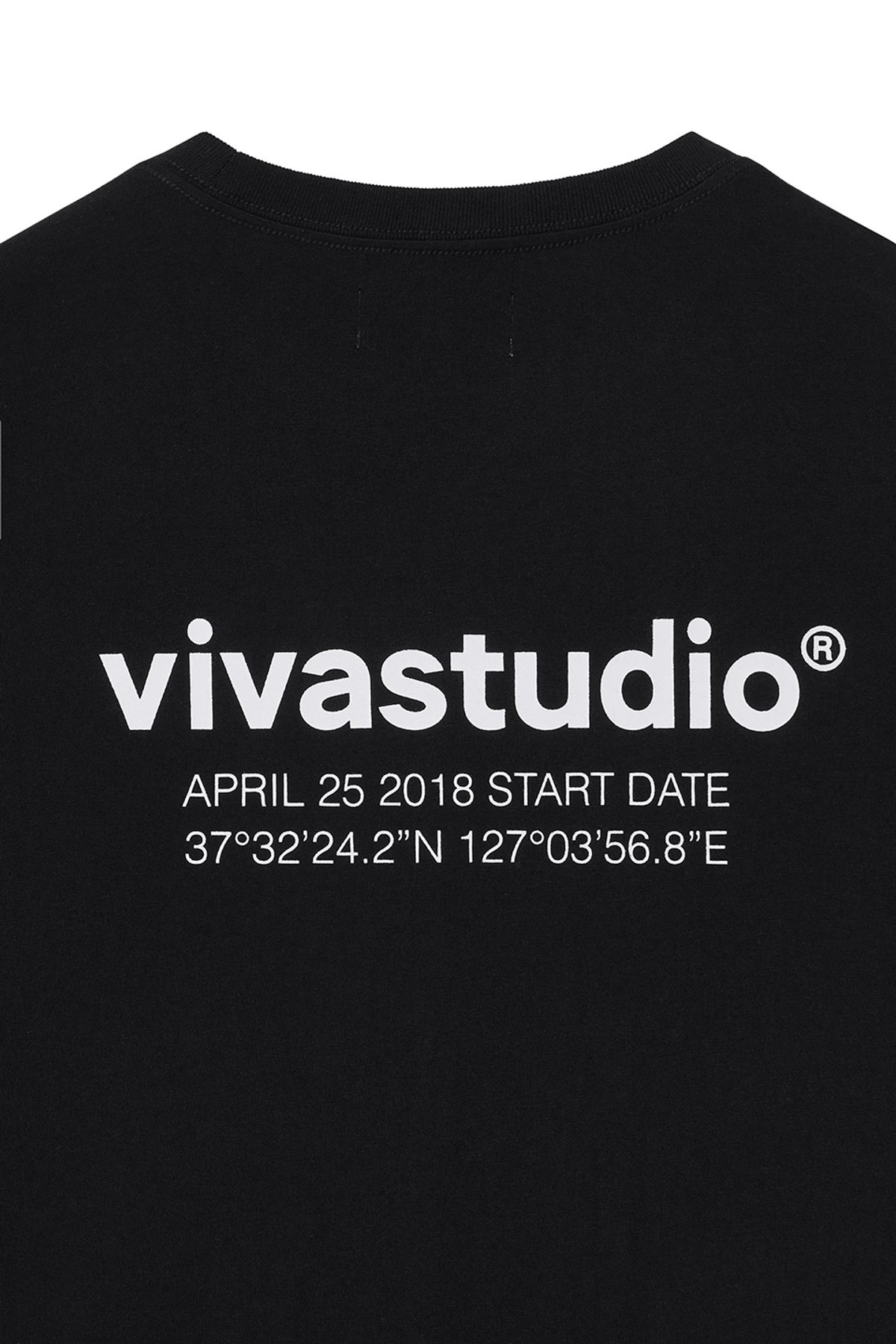 비바스튜디오(VIVASTUDIO) LOCATION SHORT SLEEVE [BLACK]