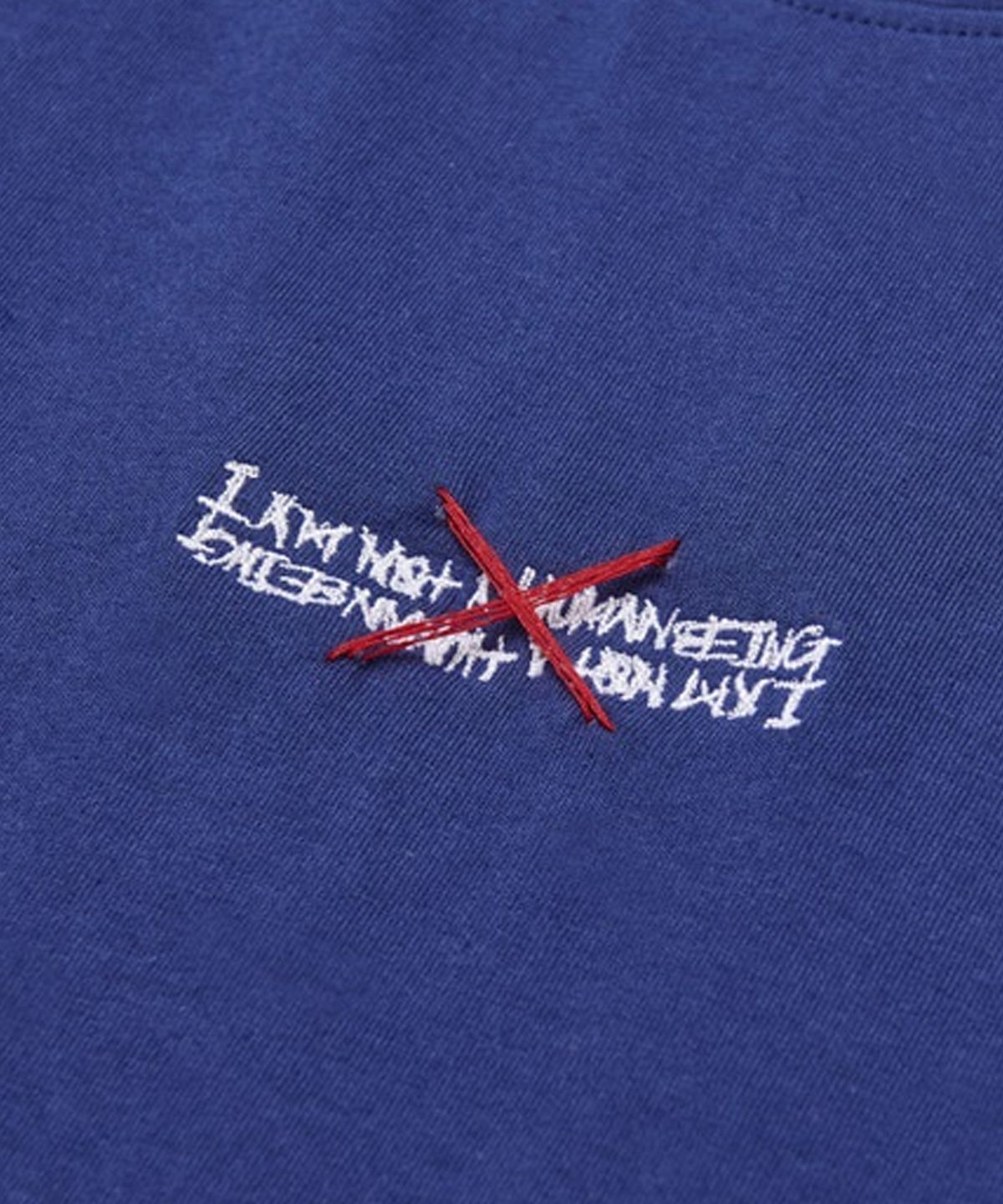 아임낫어휴먼비잉(I AM NOT A HUMAN BEING) Gotthem Tee - LIGHT NAVY