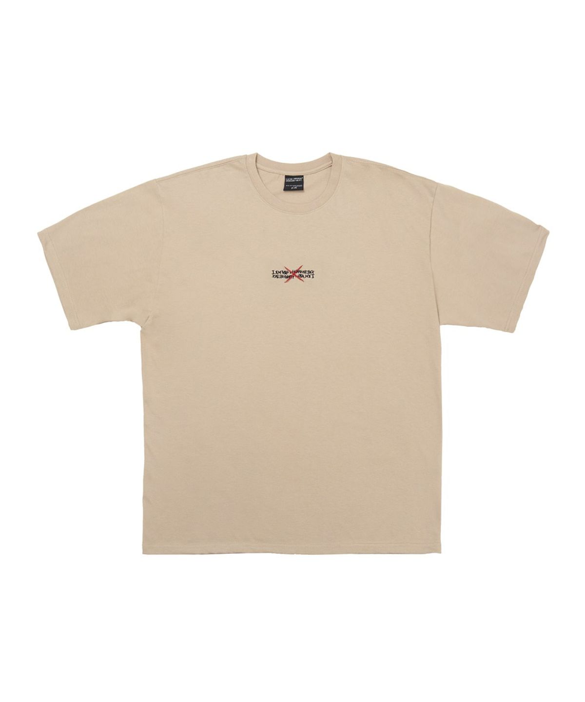 아임낫어휴먼비잉(I AM NOT A HUMAN BEING) Gotthem Tee - BEIGE