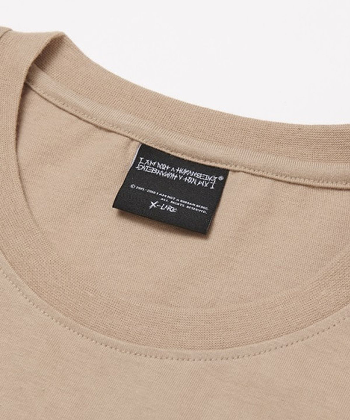 아임낫어휴먼비잉(I AM NOT A HUMAN BEING) Gotthem Tee - BEIGE