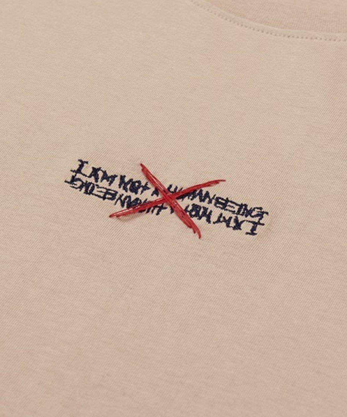 아임낫어휴먼비잉(I AM NOT A HUMAN BEING) Gotthem Tee - BEIGE