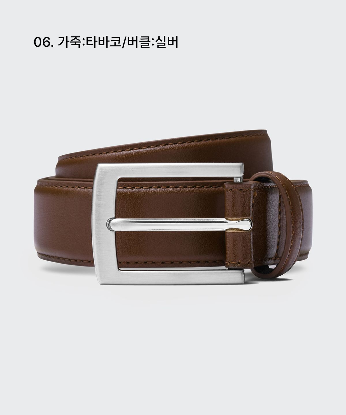 무신사 스탠다드(MUSINSA STANDARD) 레더 드레스 벨트_30mm