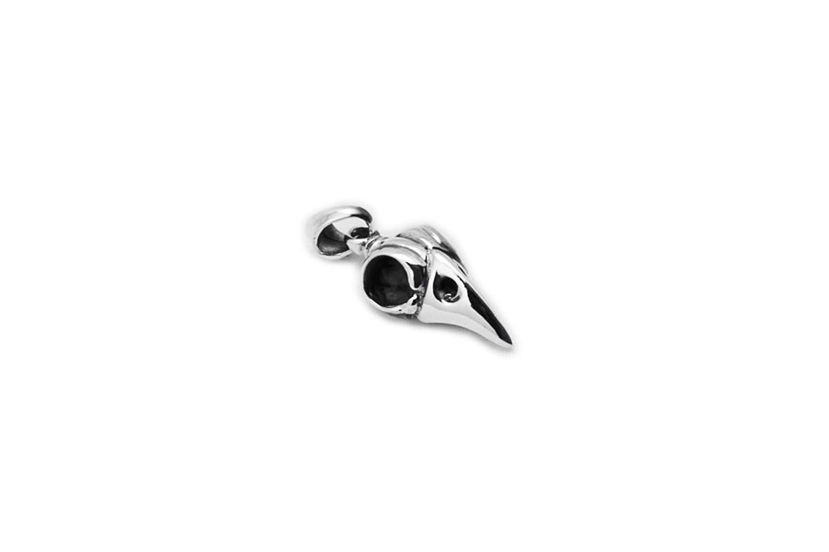 스팅925(STING925) Raven Skull Pendant