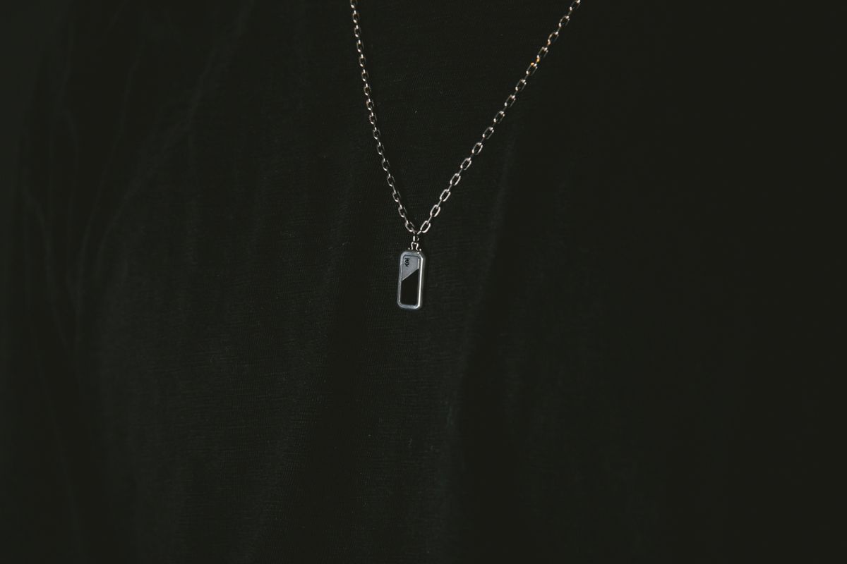 스팅925(STING925) Oblong Pendant