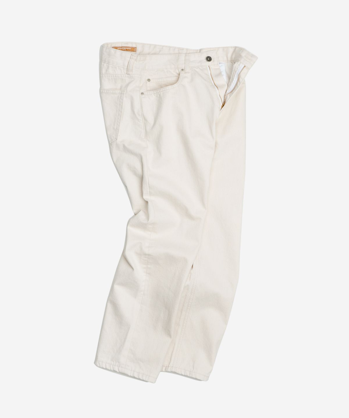 프리즘웍스(FRIZMWORKS) OG TAPERED ANKLE COTTON PANTS _ OATMEAL