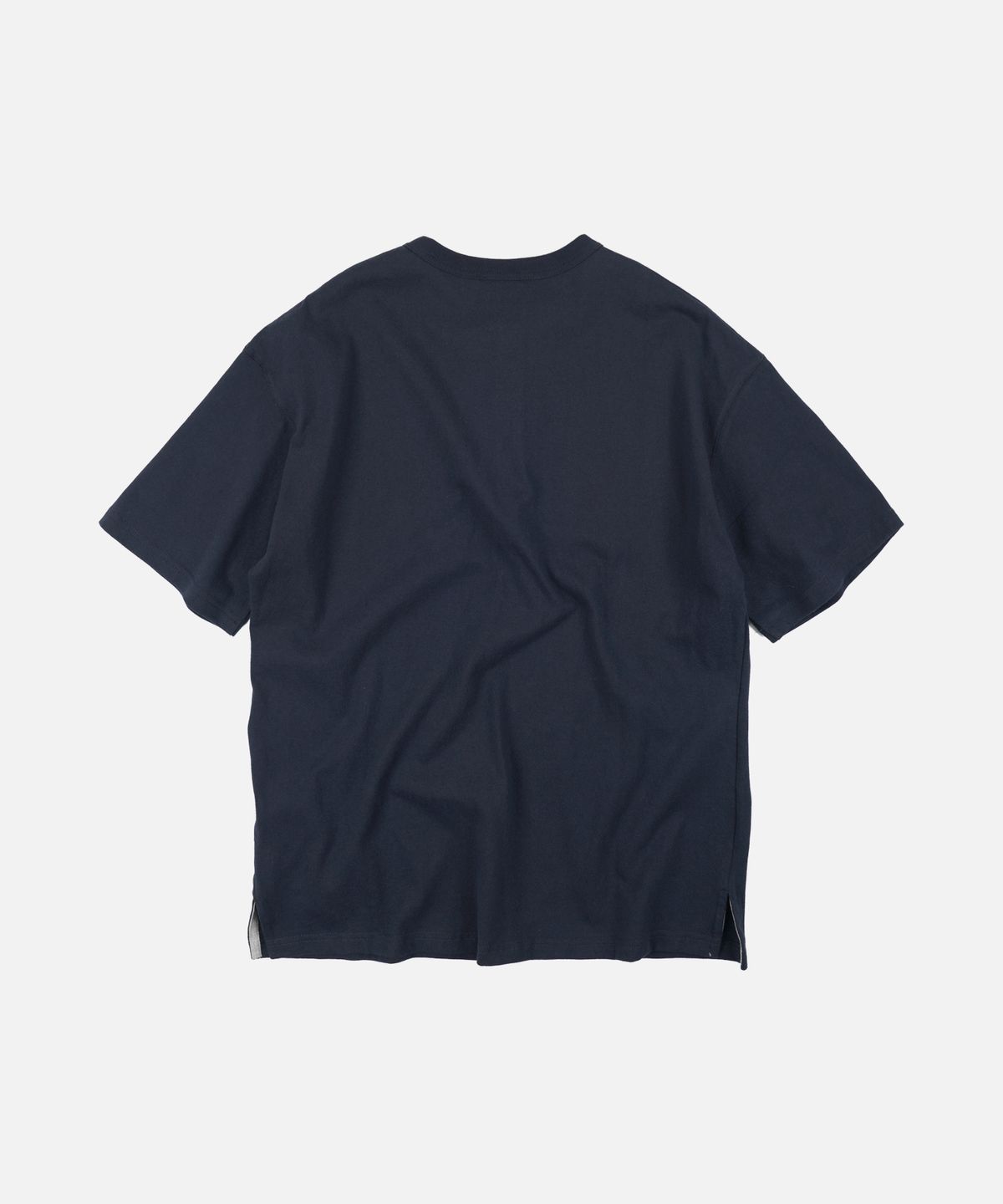 프리즘웍스(FRIZMWORKS) HENLEY NECK HALF TEE _ NAVY