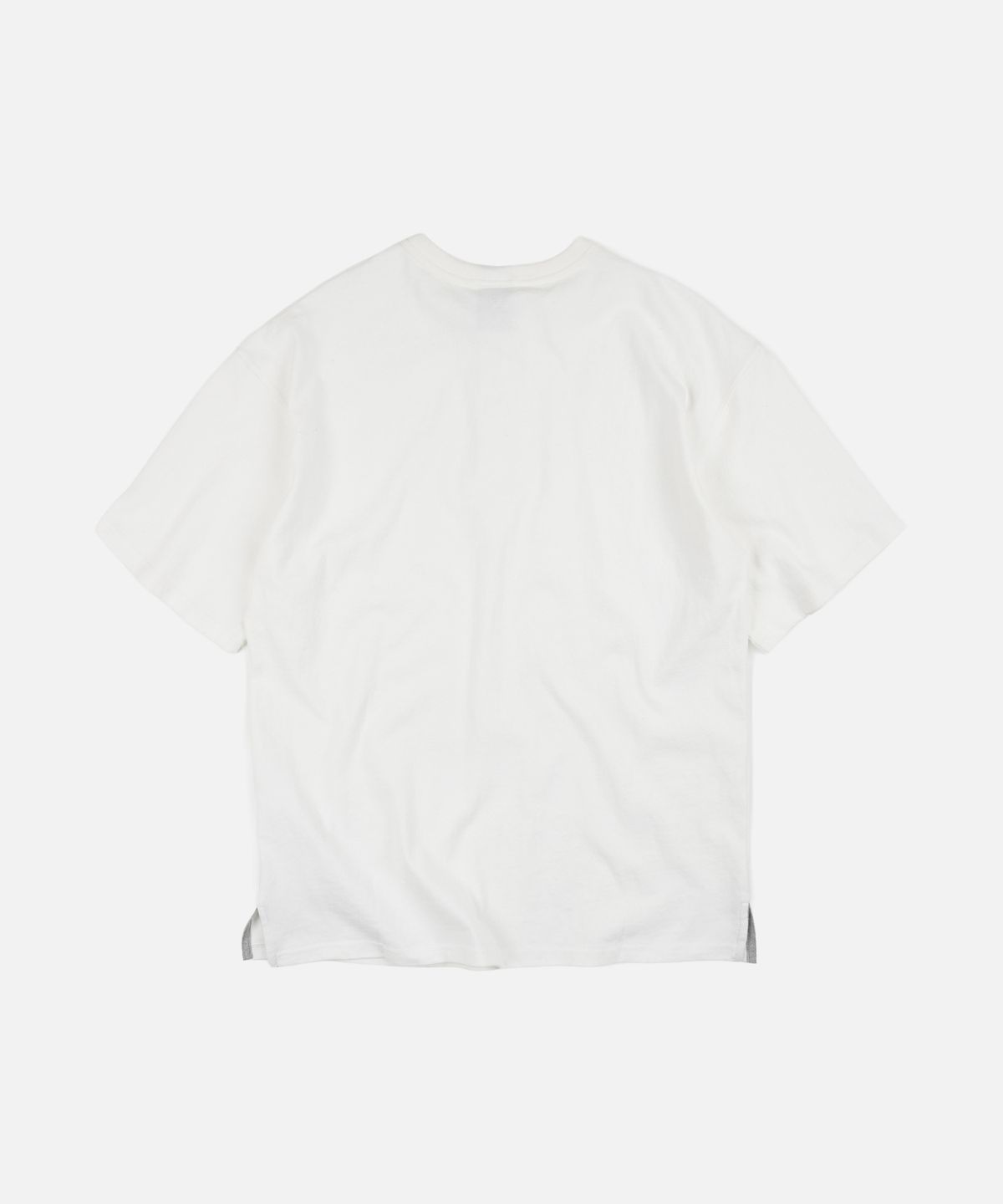 프리즘웍스(FRIZMWORKS) HENLEY NECK HALF TEE _ WHITE