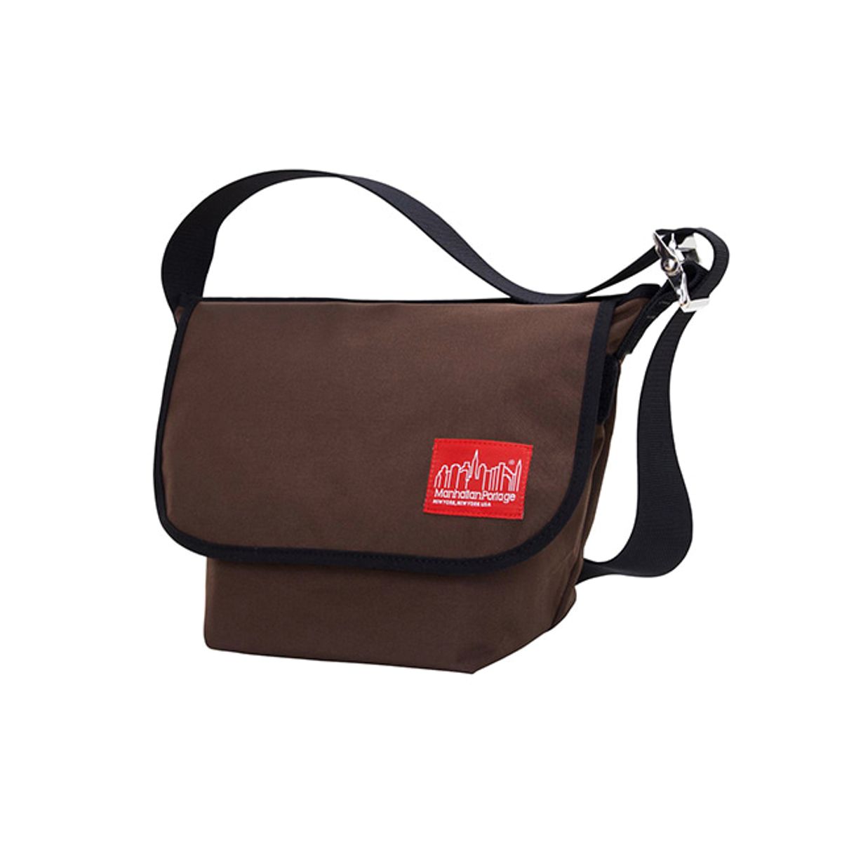맨하탄 포티지(MANHATTAN PORTAGE) 1605V 빈티지 메신저백 S 다크브라운