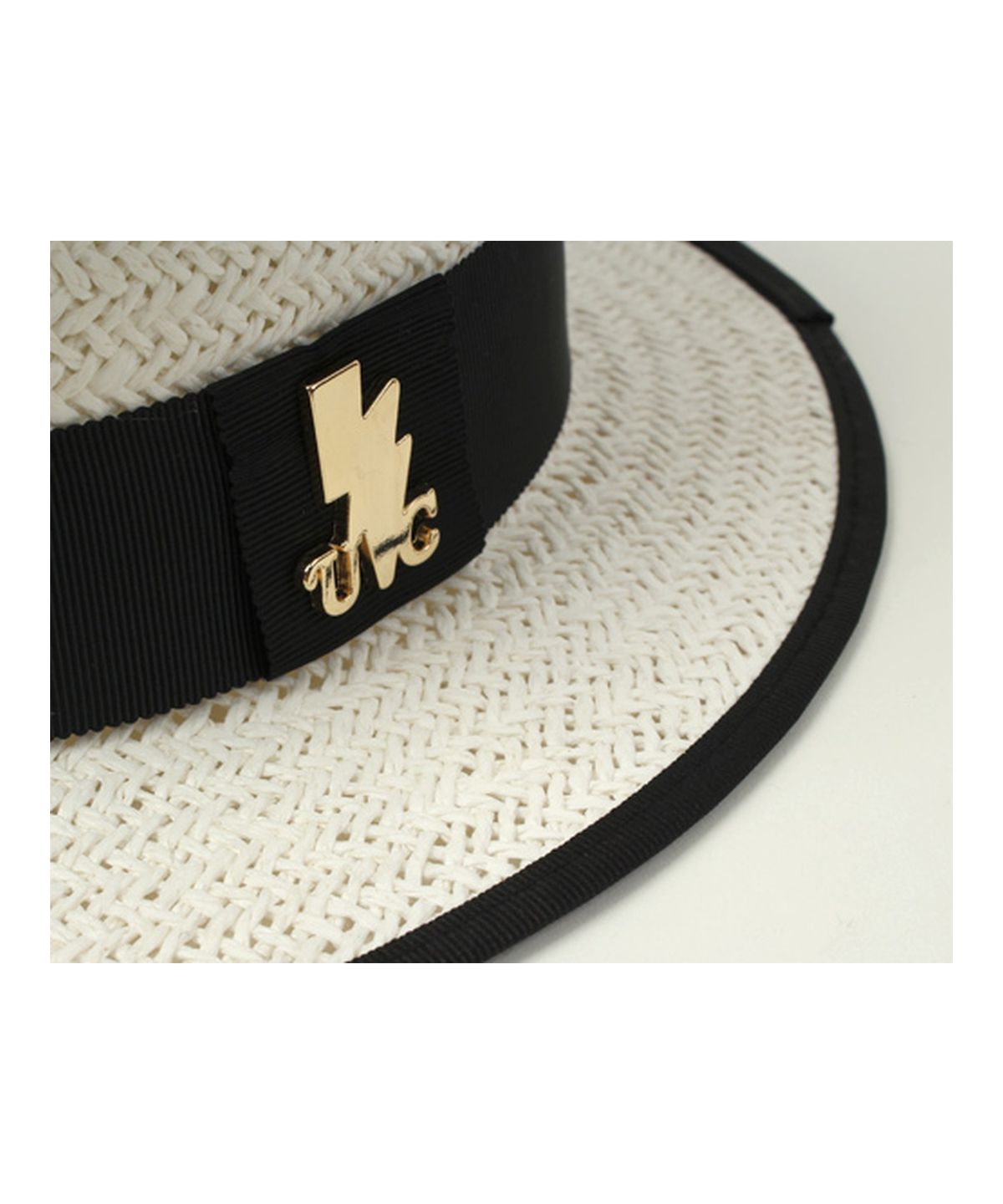 유니버셜 케미스트리(UNIVERSAL CHEMISTRY) Taping White Panama Hat 파나마햇
