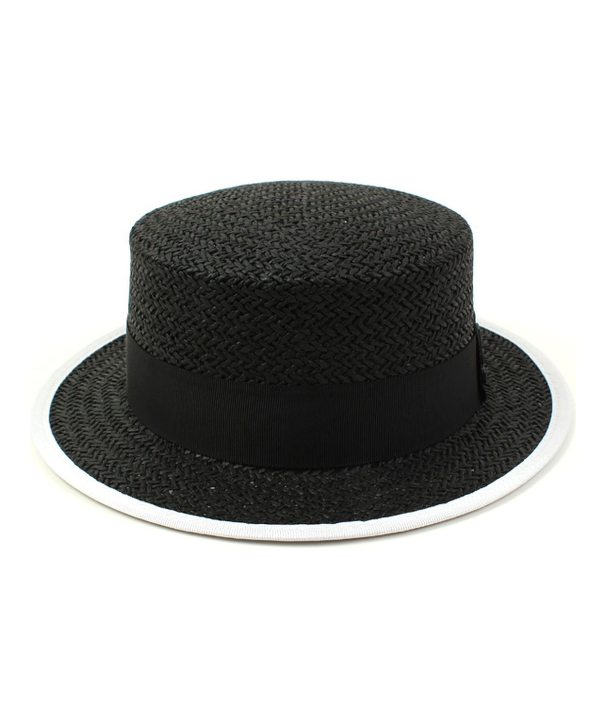 유니버셜 케미스트리(UNIVERSAL CHEMISTRY) Taping Black Panama Hat 파나마햇