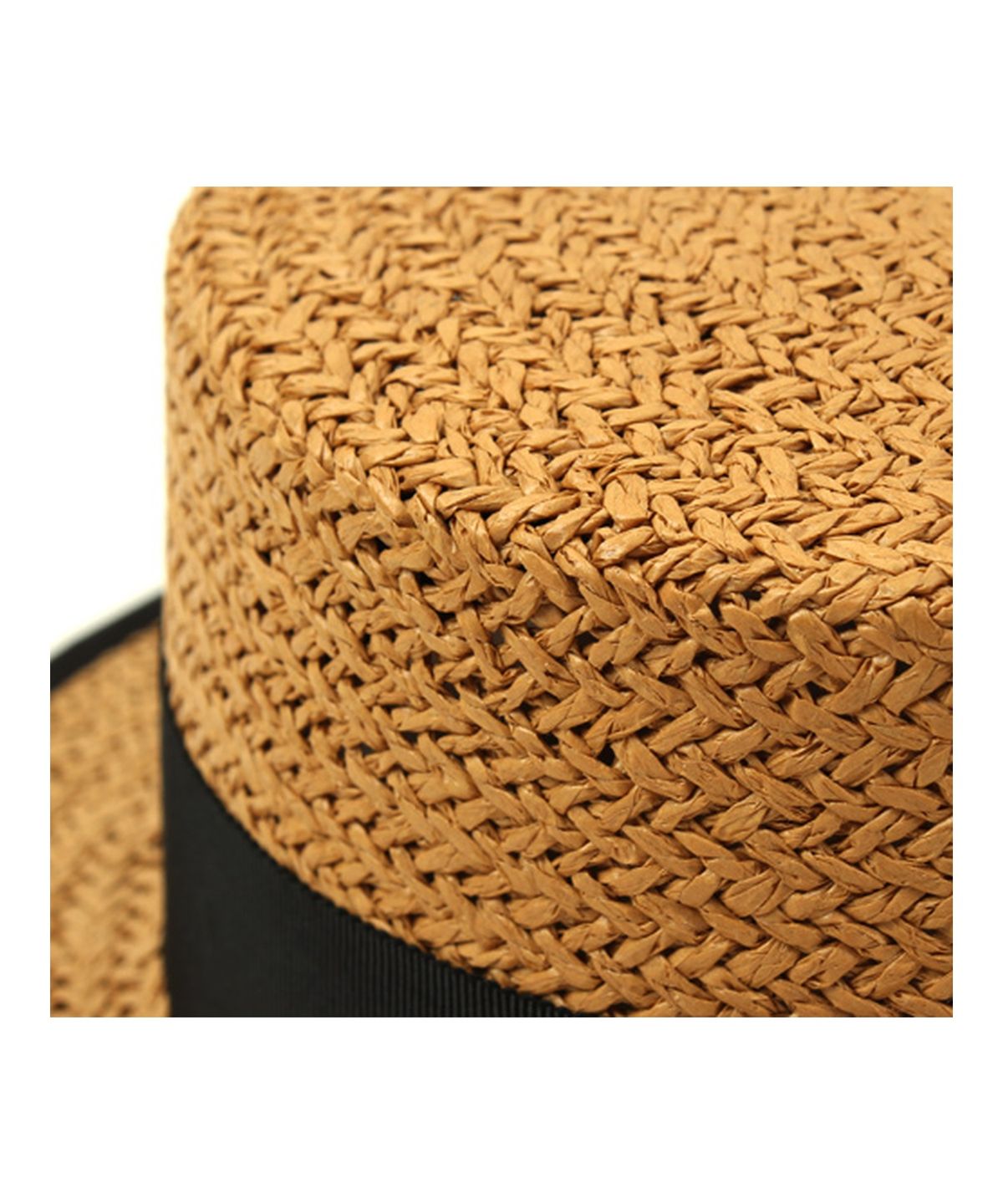 유니버셜 케미스트리(UNIVERSAL CHEMISTRY) Taping Beige Panama Hat 파나마햇