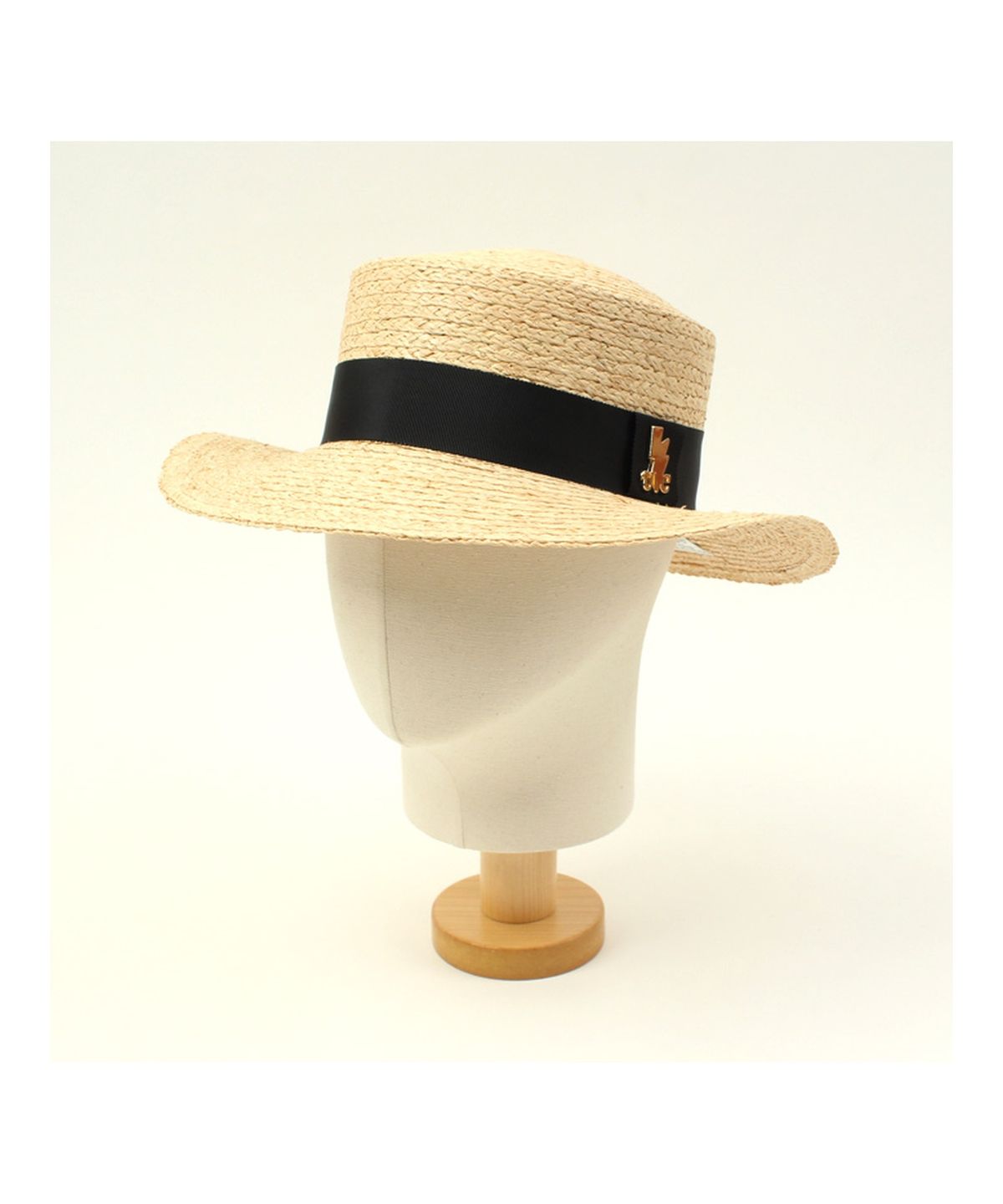 유니버셜 케미스트리(UNIVERSAL CHEMISTRY) GDMT Raffia Flat Fedora 라피아햇