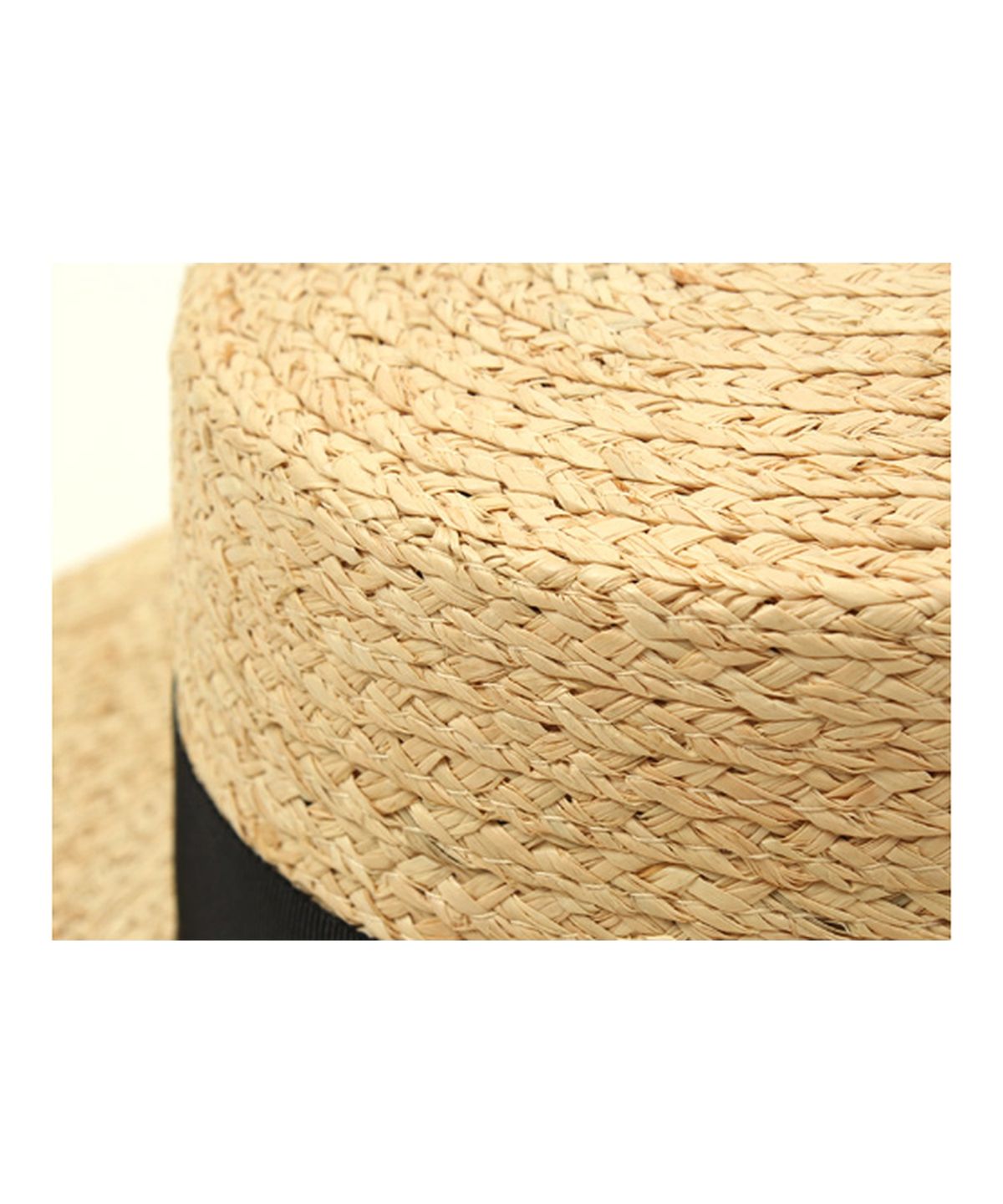 유니버셜 케미스트리(UNIVERSAL CHEMISTRY) BKMT Raffia Flat Fedora 라피아햇