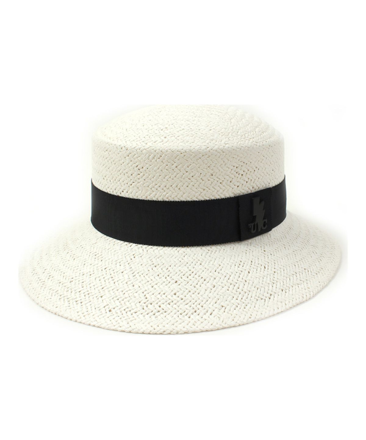 유니버셜 케미스트리(UNIVERSAL CHEMISTRY) Unbal White Panama Hat 파나마햇