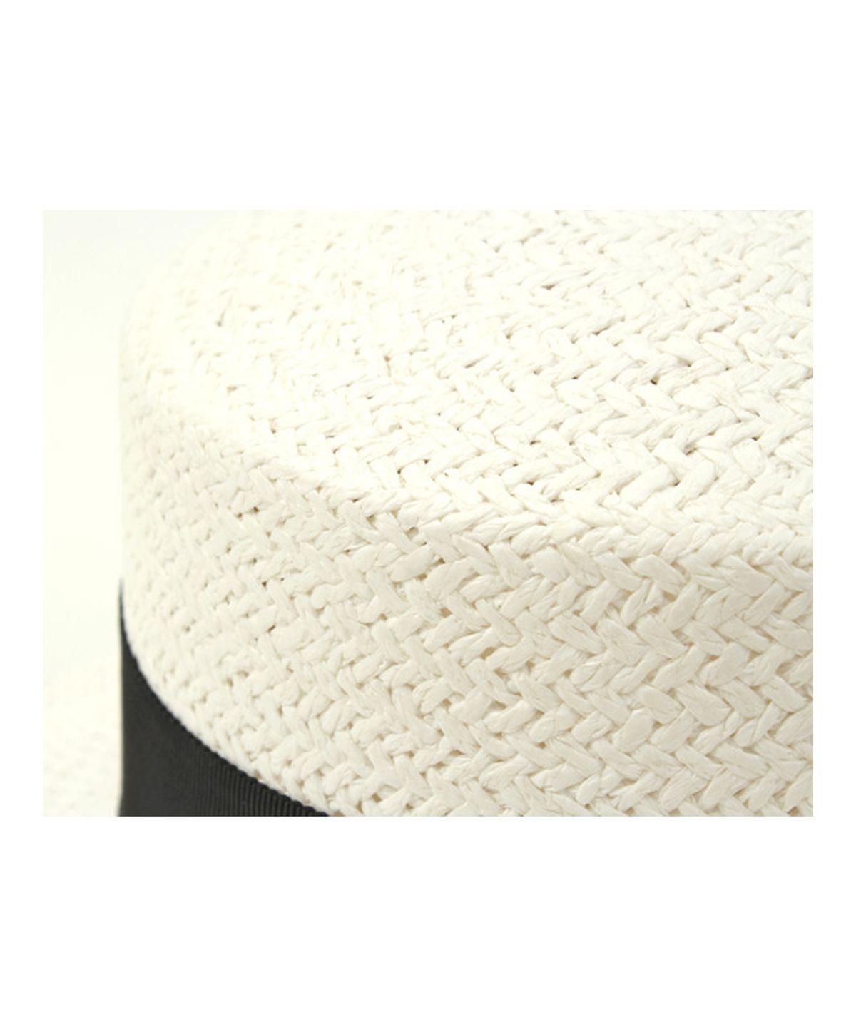 유니버셜 케미스트리(UNIVERSAL CHEMISTRY) Unbal White Panama Hat 파나마햇
