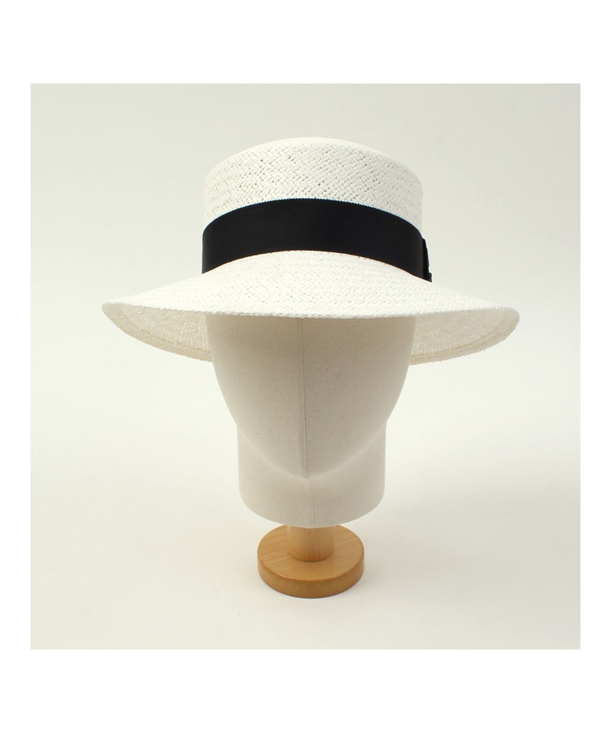 유니버셜 케미스트리(UNIVERSAL CHEMISTRY) Unbal White Panama Hat 파나마햇