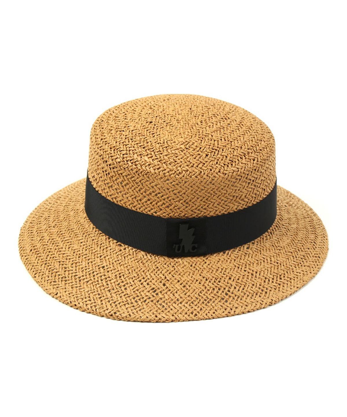 유니버셜 케미스트리(UNIVERSAL CHEMISTRY) Unbal Beige Panama Hat 파나마햇