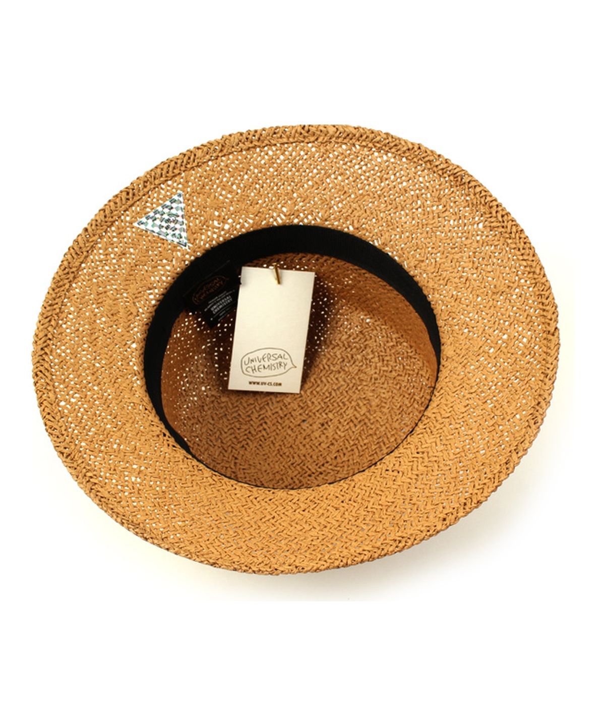 유니버셜 케미스트리(UNIVERSAL CHEMISTRY) Unbal Beige Panama Hat 파나마햇
