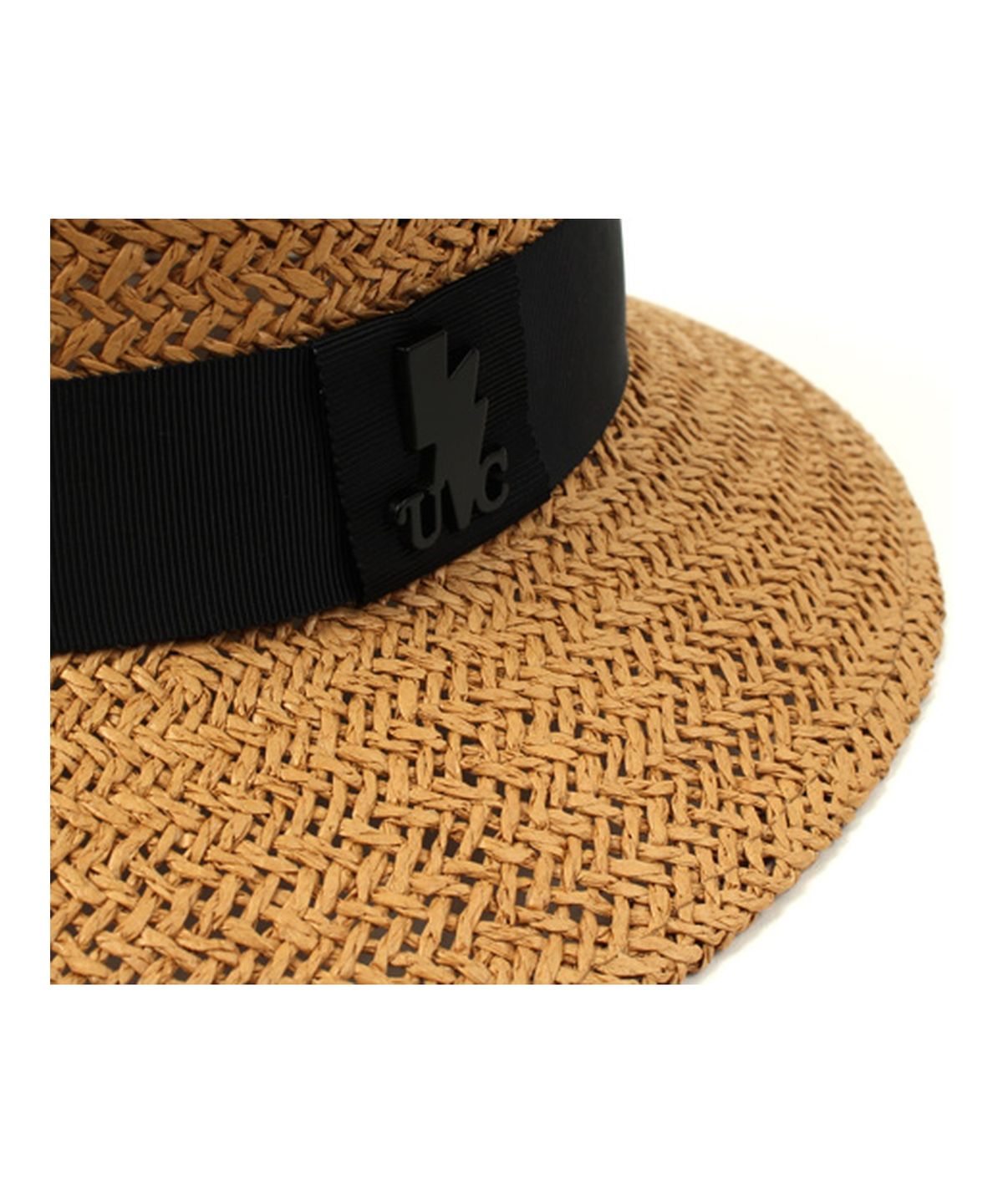 유니버셜 케미스트리(UNIVERSAL CHEMISTRY) Unbal Beige Panama Hat 파나마햇