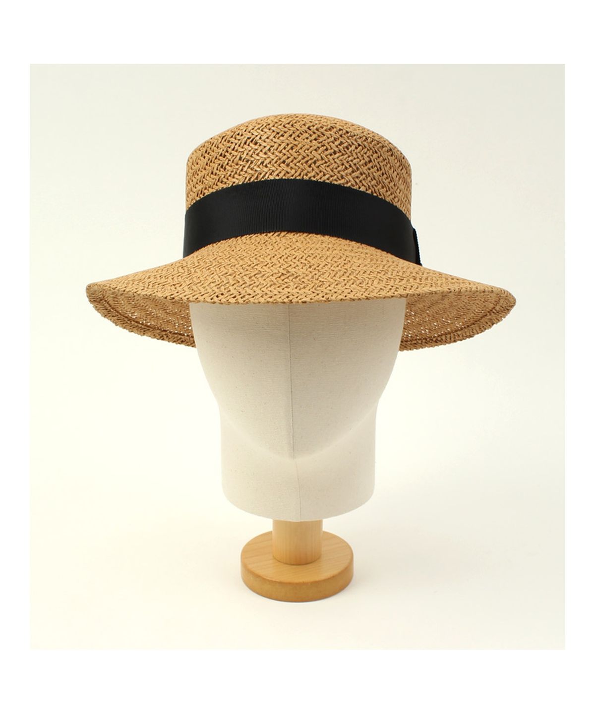 유니버셜 케미스트리(UNIVERSAL CHEMISTRY) Unbal Beige Panama Hat 파나마햇