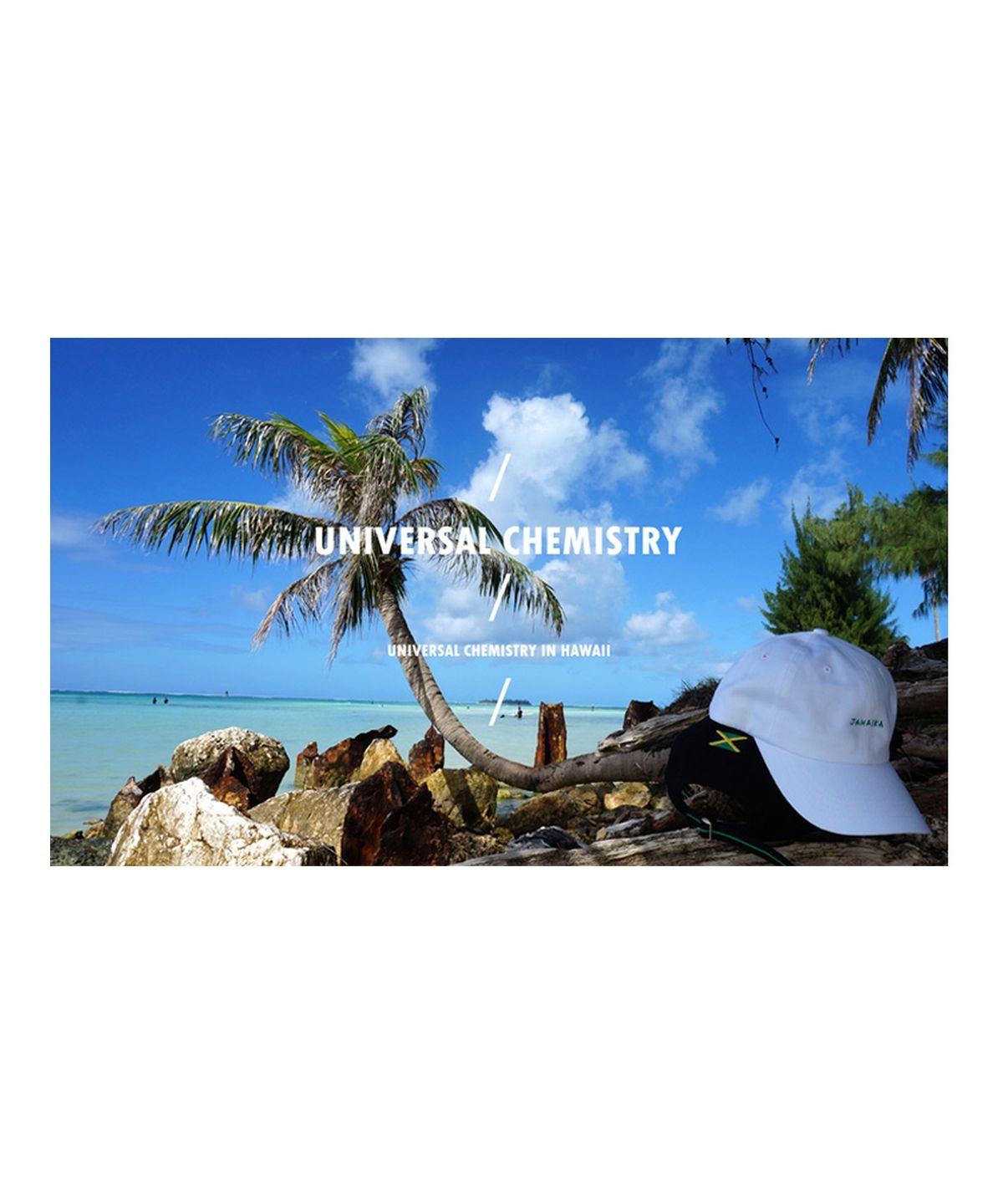 유니버셜 케미스트리(UNIVERSAL CHEMISTRY) Unbal Beige Panama Hat 파나마햇