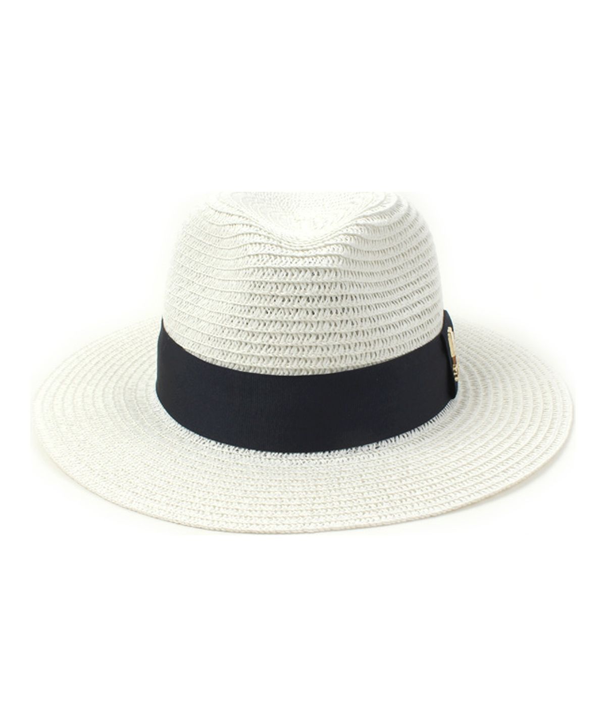 유니버셜 케미스트리(UNIVERSAL CHEMISTRY) Navy Line Summer White Fedora 여름페도라