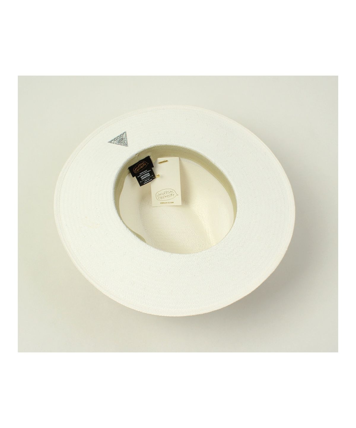 유니버셜 케미스트리(UNIVERSAL CHEMISTRY) BK Thunder Summer Long White Fedora 여름페도라