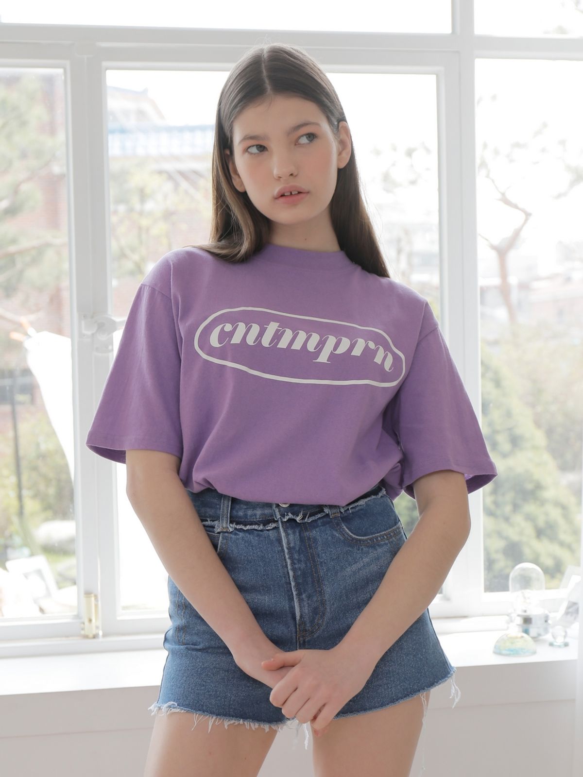 느와(NOIR) Round T-shirts