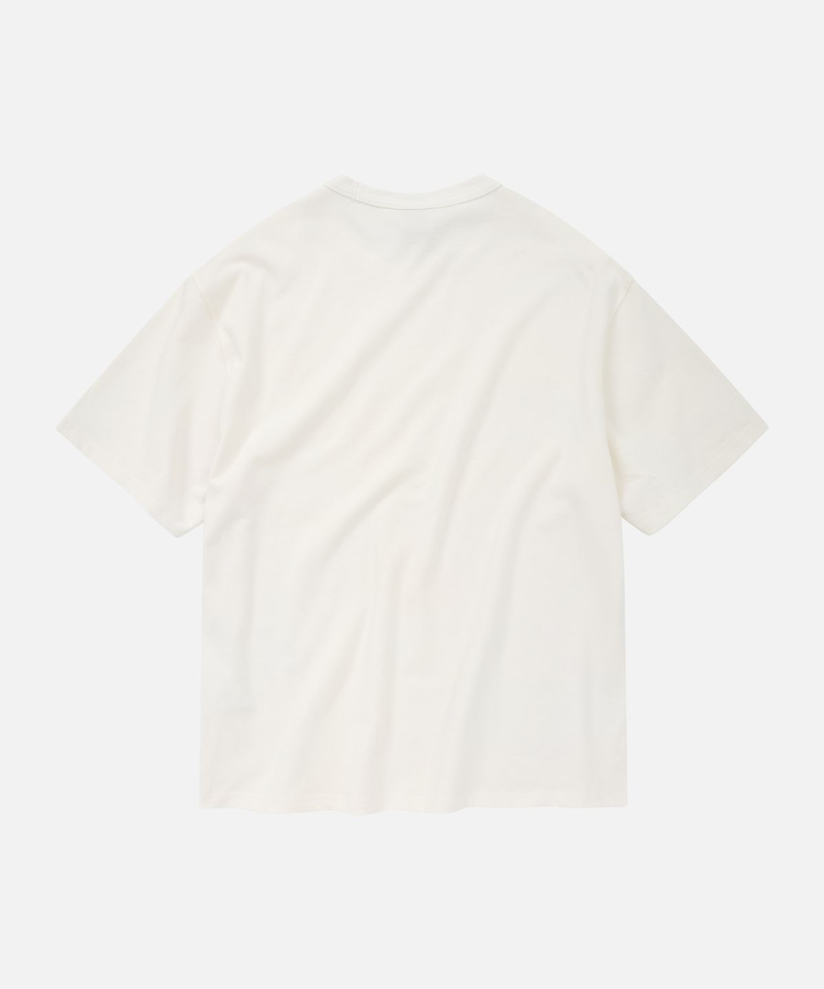 프리즘웍스(FRIZMWORKS) OG DOUBLE RIB OVERSIZED TEE _ WHITE