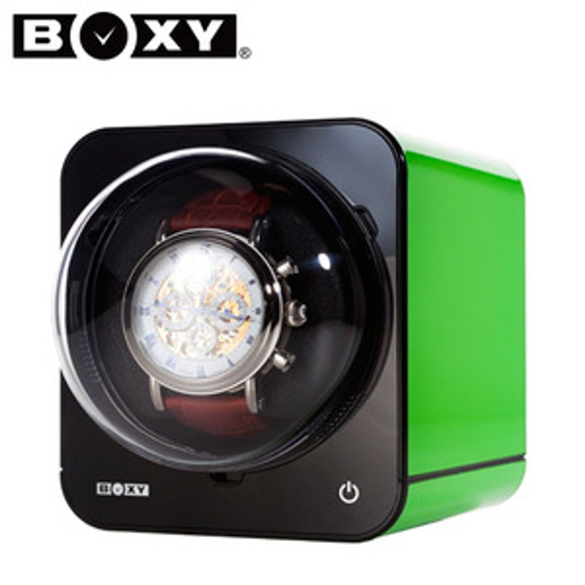 박시(BOXY) 워치와인더 F-BWS-S(GR) 그린 어댑터미포함