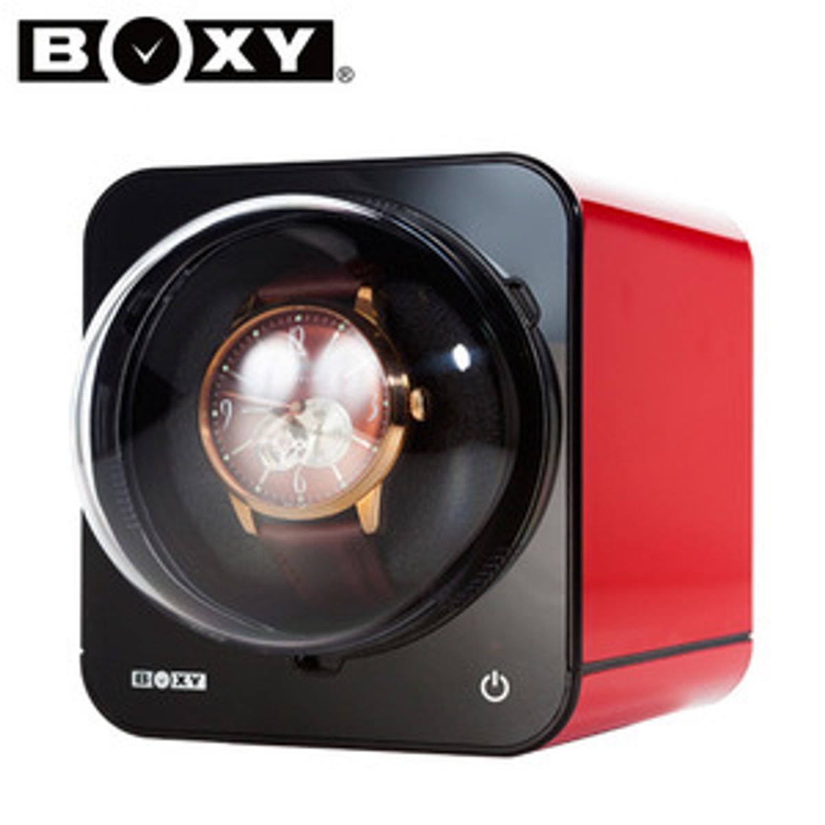 박시(BOXY) 워치와인더 F-BWS-S(RE) 레드 어댑터미포함