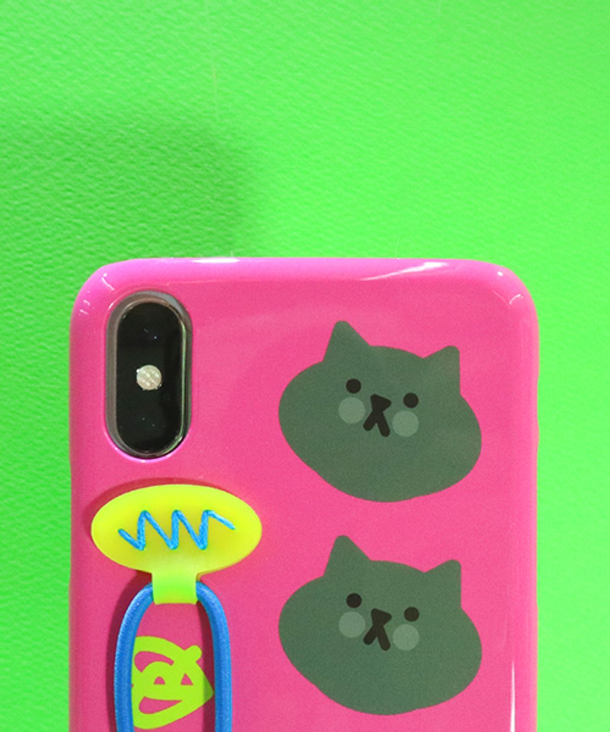 세컨드유니크네임(SECOND UNIQUE NAME) SUN CASE STRING GLOSSY PINK