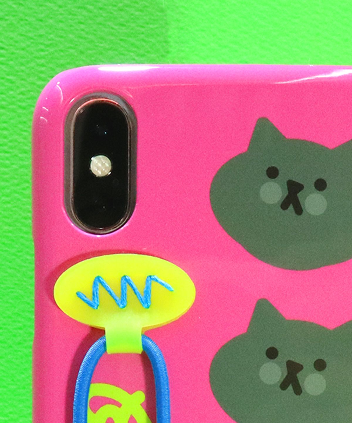 세컨드유니크네임(SECOND UNIQUE NAME) SUN CASE STRING GLOSSY PINK