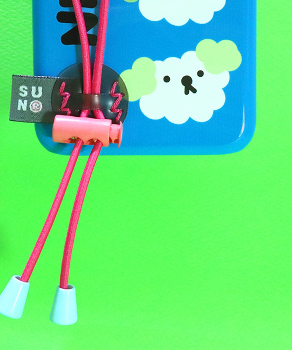 세컨드유니크네임(SECOND UNIQUE NAME) SUN CASE STRING GLOSSY SKY BLUE