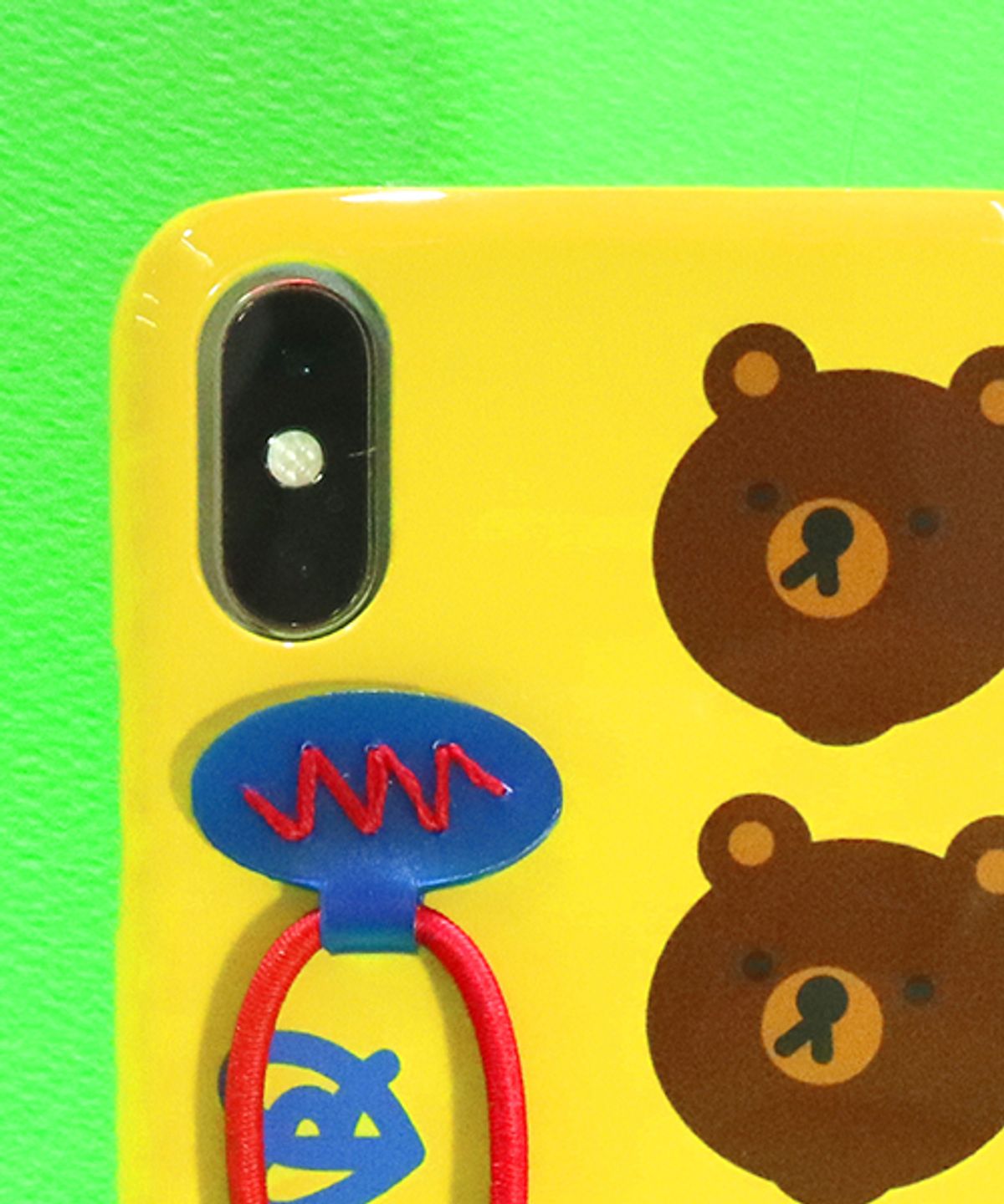 세컨드유니크네임(SECOND UNIQUE NAME) SUN CASE STRING GLOSSY YELLOW