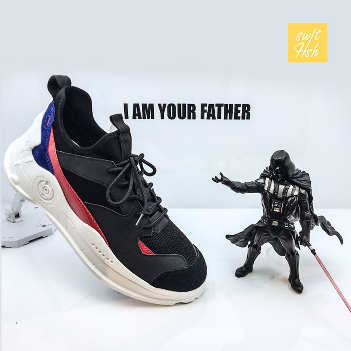 스윗피쉬(SWITFISH) 밀레니엄 팔콘 스니커즈(STARWARS PG - 블랙)