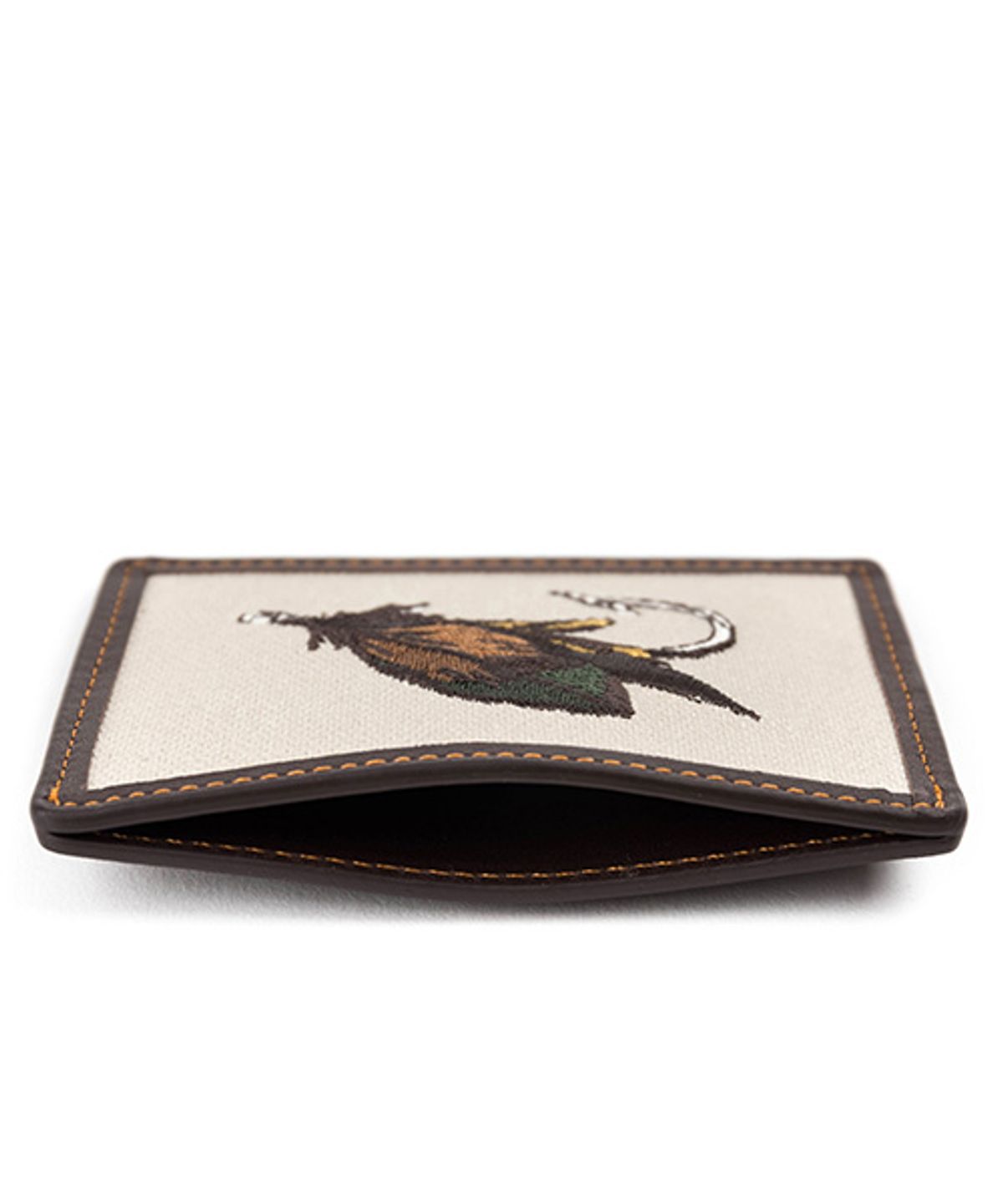 와일드 브릭스(WILD BRICKS) FLY FISHING CARD CASE (dark brown)