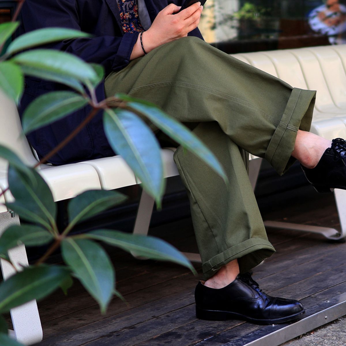 와이엠씨엘케이와이(YMCL KY) Australia 1960s Gurkha Pants - Olive