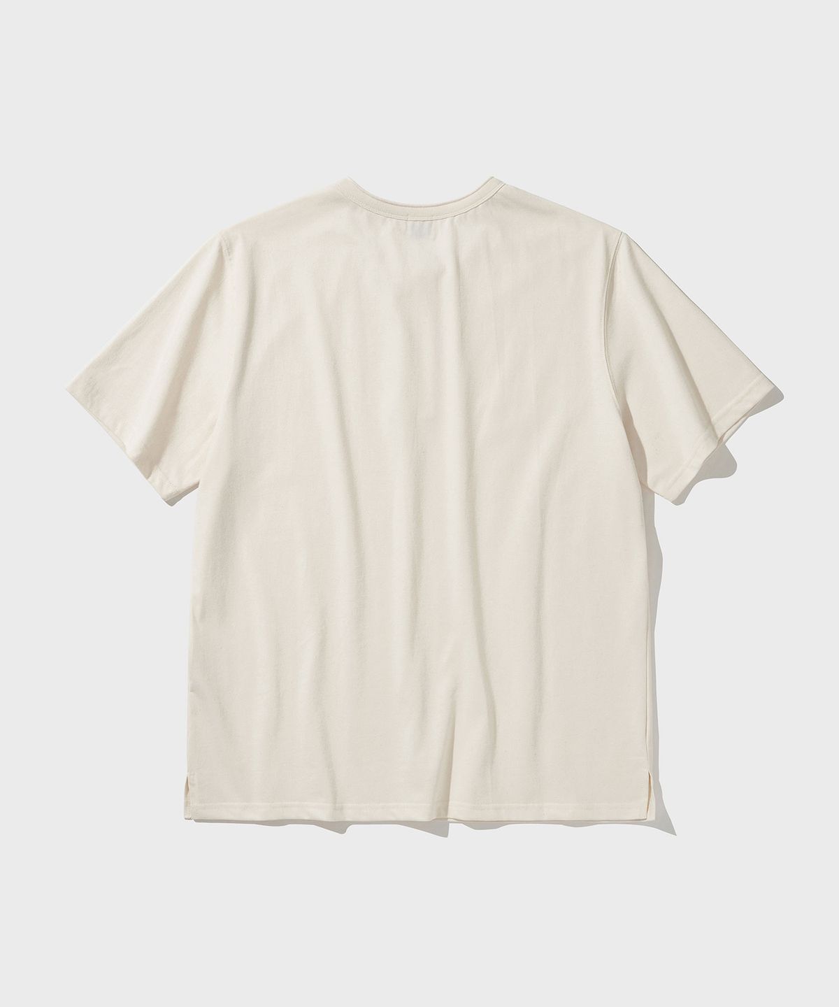비디알(VDR) COZY HENLY NECK T-SHIRT [Vanilla]