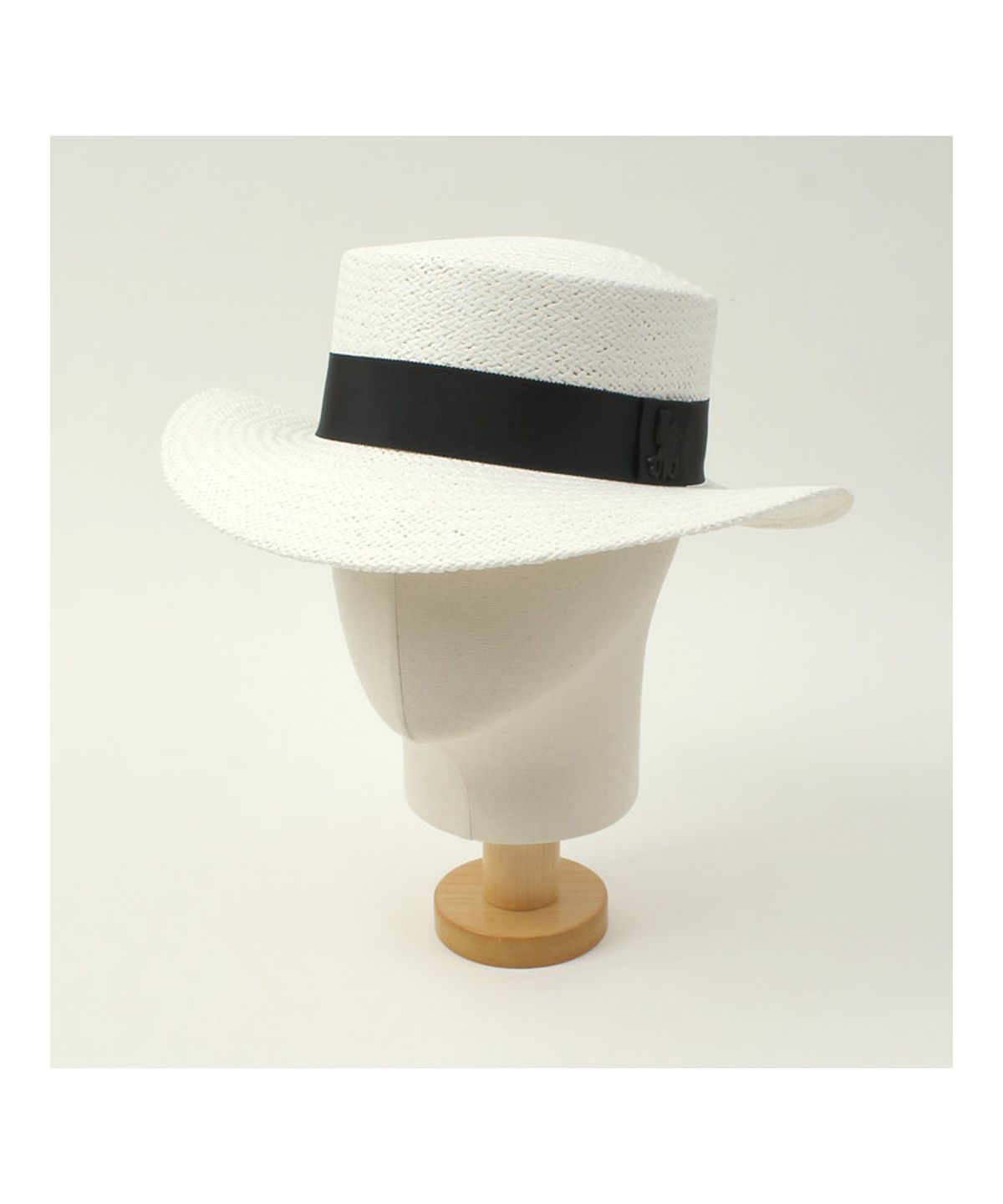 유니버셜 케미스트리(UNIVERSAL CHEMISTRY) Black Line White Panama Hat 파나마햇