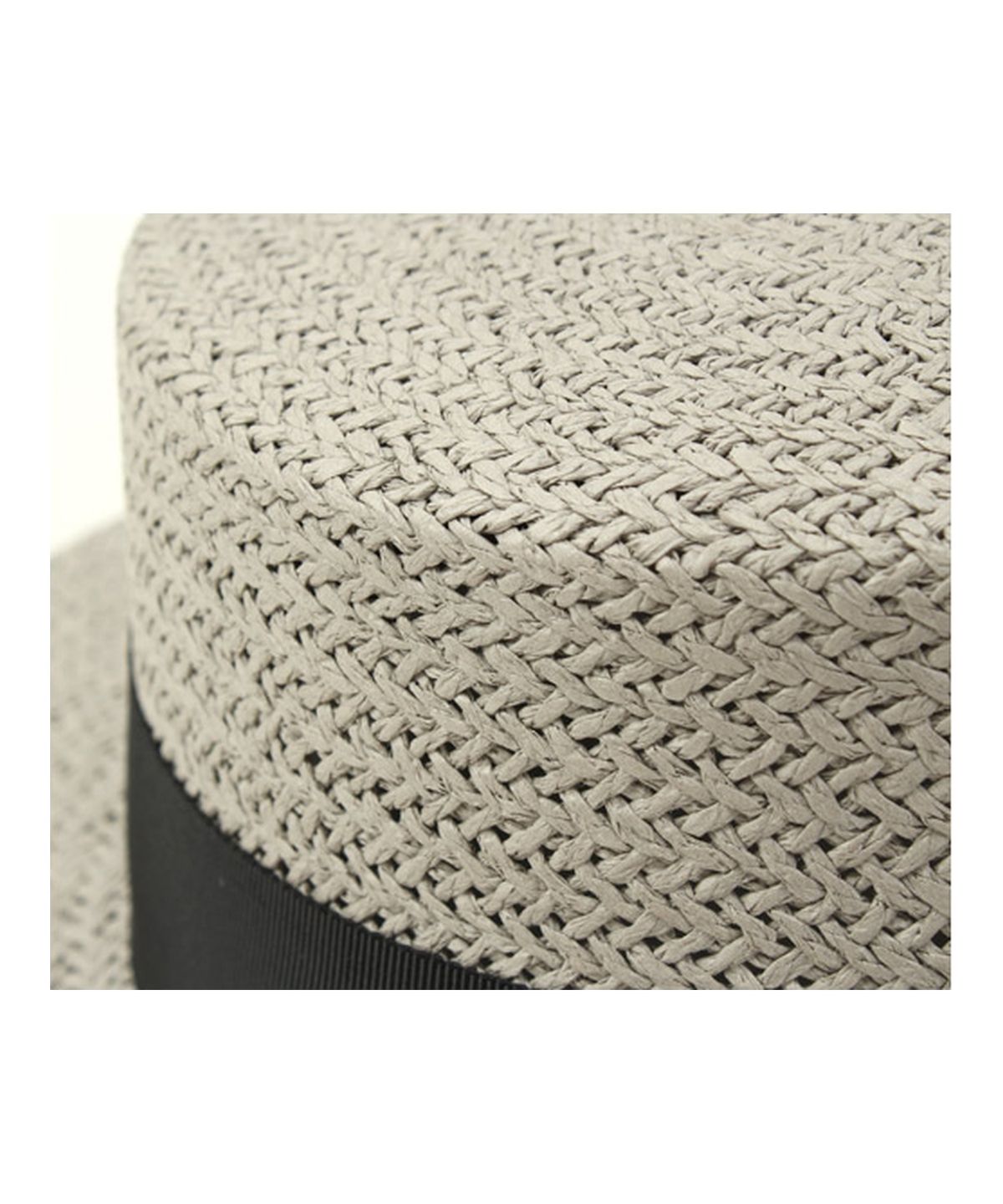 유니버셜 케미스트리(UNIVERSAL CHEMISTRY) Black Line Gray Panama Hat 파나마햇