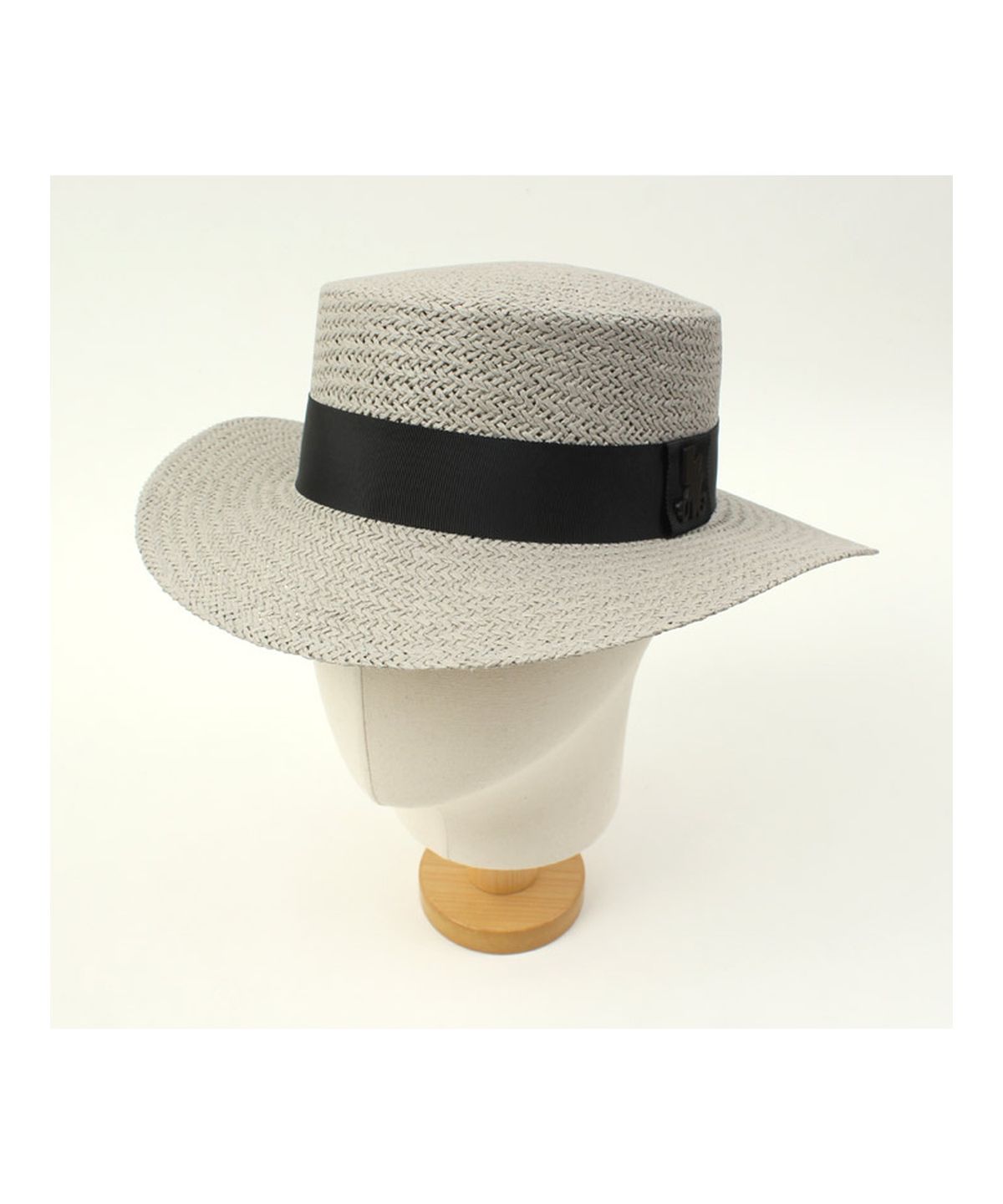 유니버셜 케미스트리(UNIVERSAL CHEMISTRY) Black Line Gray Panama Hat 파나마햇