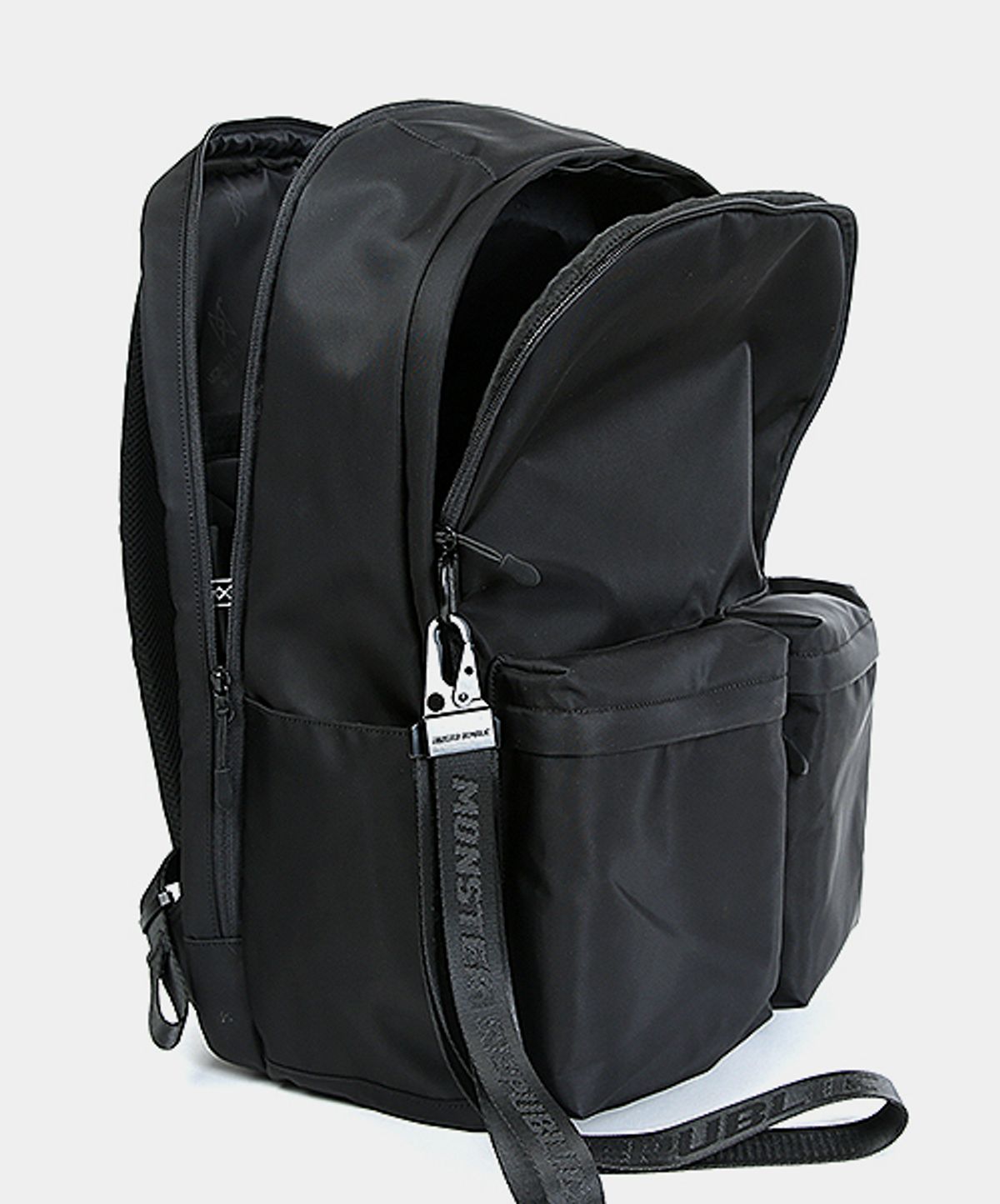 몬스터리퍼블릭(MONSTER REPUBLIC) R.TWIN POCKET BACKPACK / BLACK