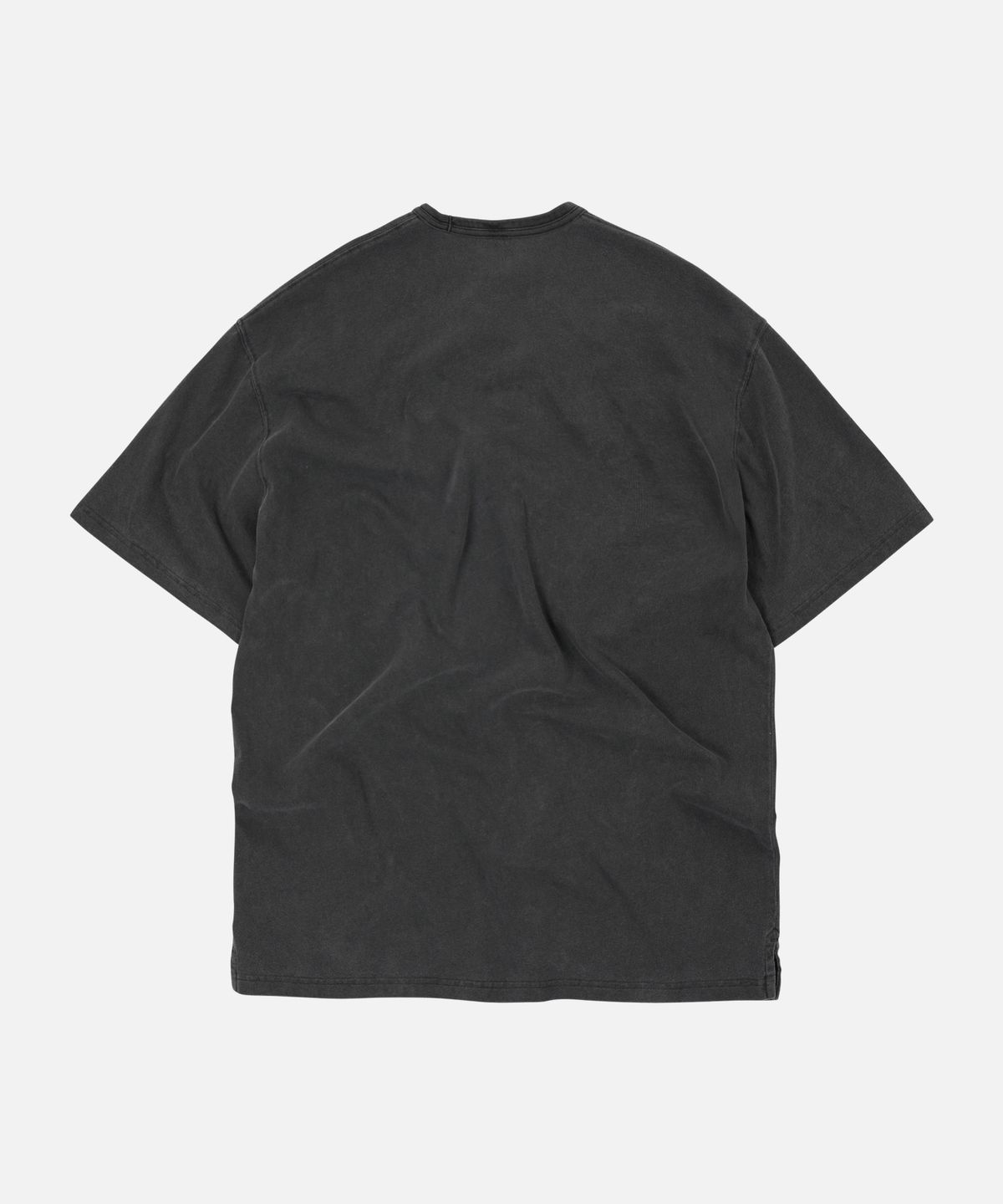 프리즘웍스(FRIZMWORKS) OG PIGMENT DYEING HALF TEE _ CHARCOAL