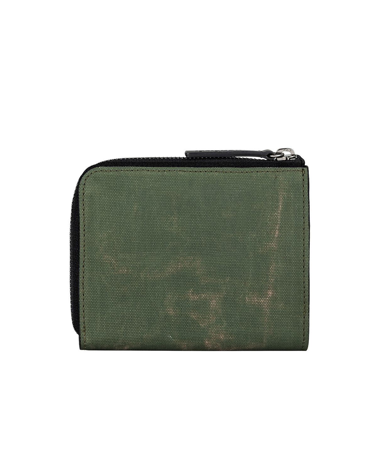 카네이테이(KANEITEI) CAMEL ZIP AROUND WALLET (OLIVE DRAB) / UPCYCLED