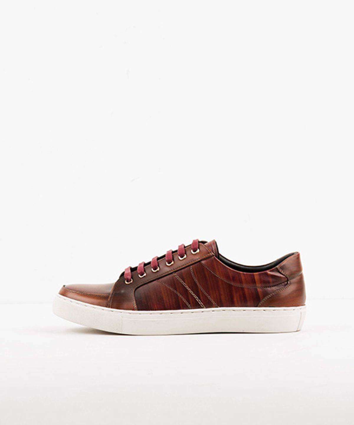 레더리스(LEATHERLESS) # 3001 / 핸디코트 스니커즈/ 브라운 / for men